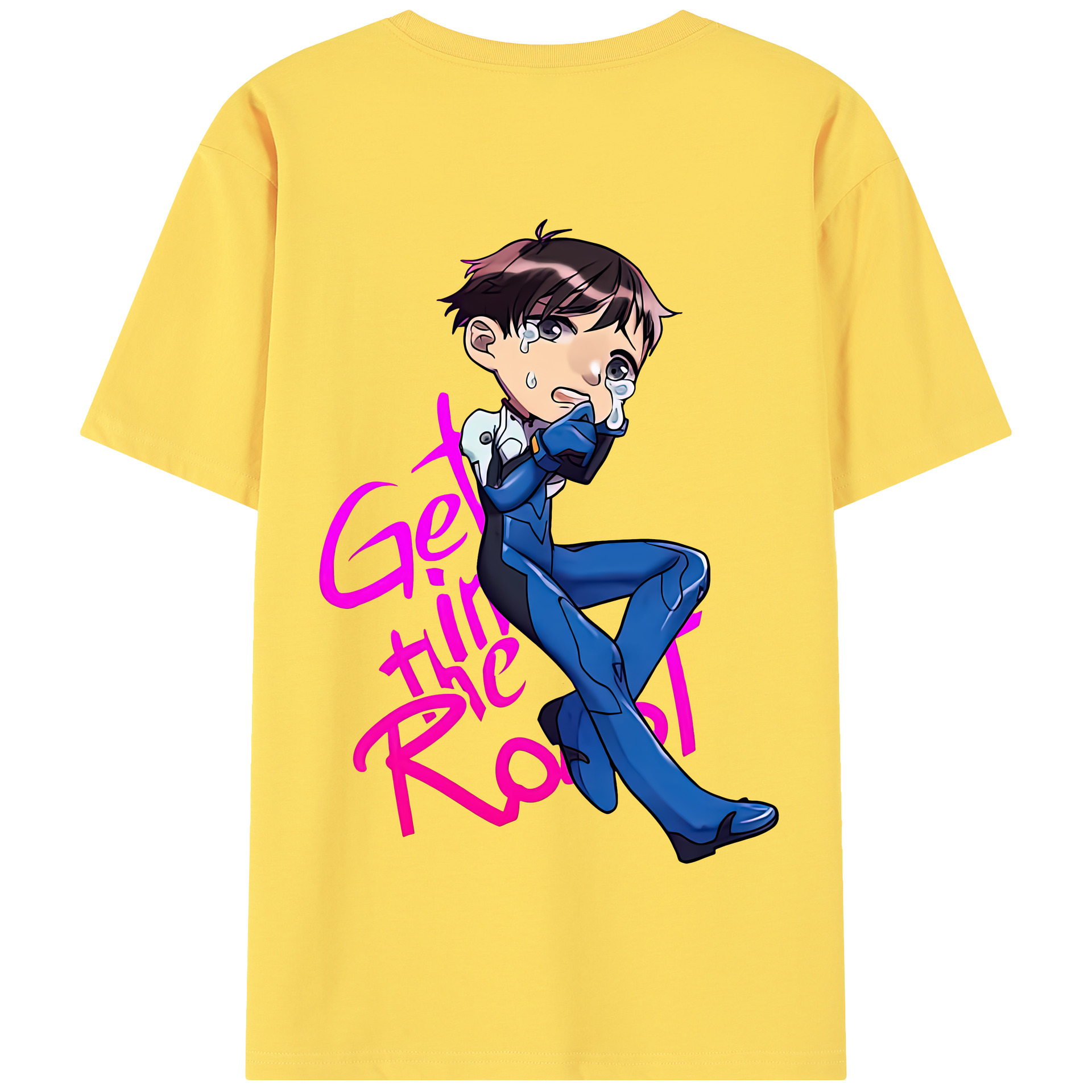 （画像用） EVA 新世紀エヴァンゲリオン 綿100％半袖Tシャツ（背面プリント）