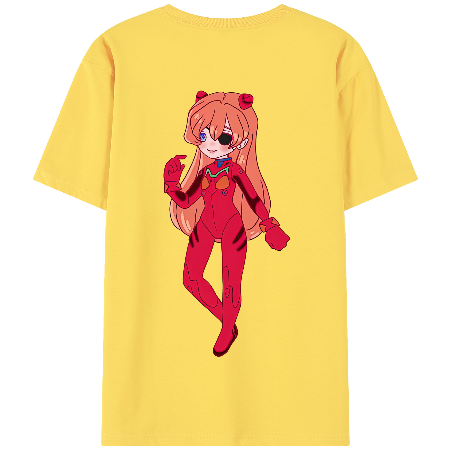 （画像用） EVA 新世紀エヴァンゲリオン 綿100％半袖Tシャツ（背面プリント）
