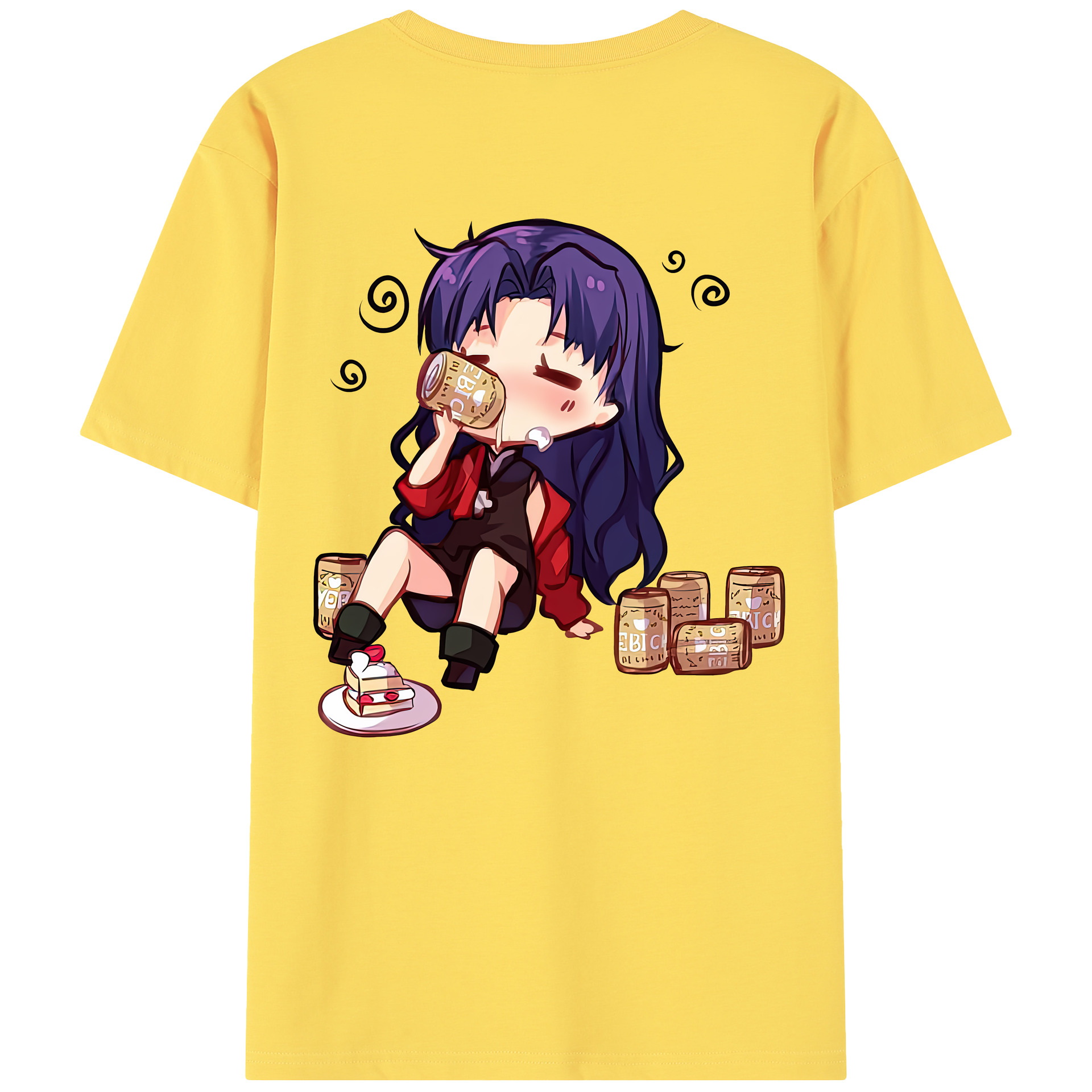 （画像用） EVA 新世紀エヴァンゲリオン 綿100％半袖Tシャツ（背面プリント）