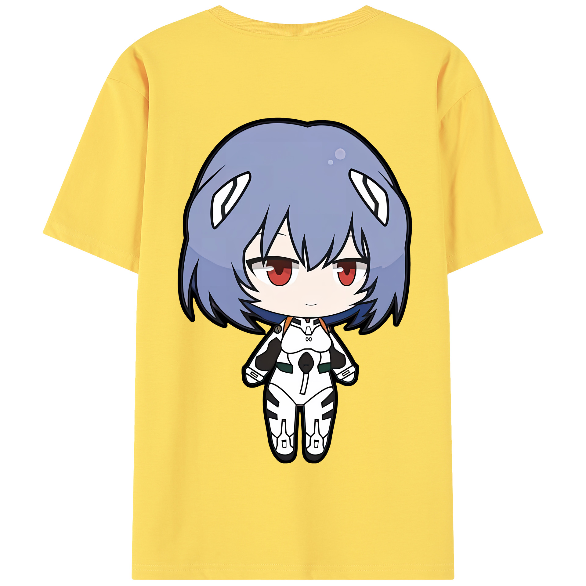 （画像用） EVA 新世紀エヴァンゲリオン 綿100％半袖Tシャツ（背面プリント）