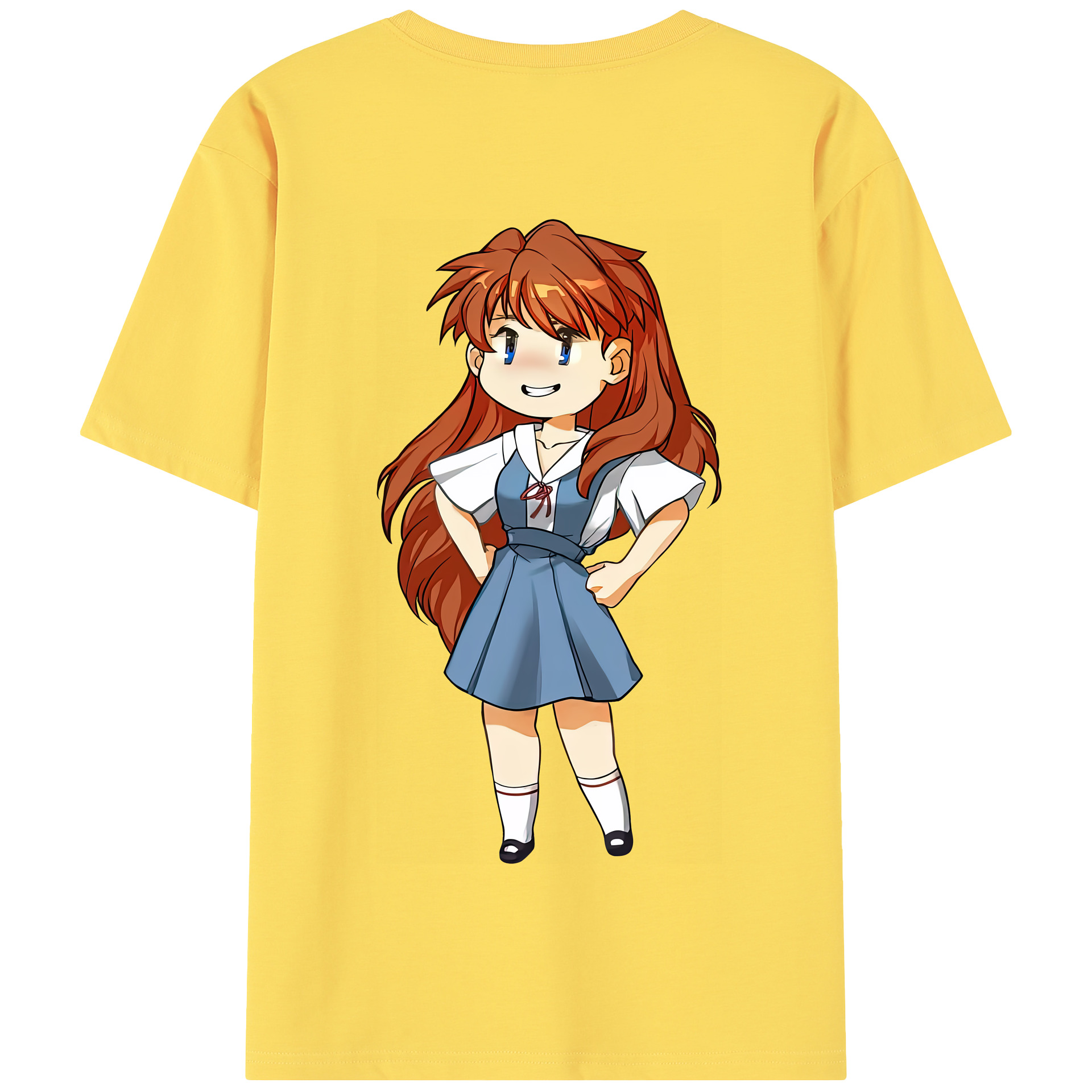 （画像用） EVA 新世紀エヴァンゲリオン 綿100％半袖Tシャツ（背面プリント）
