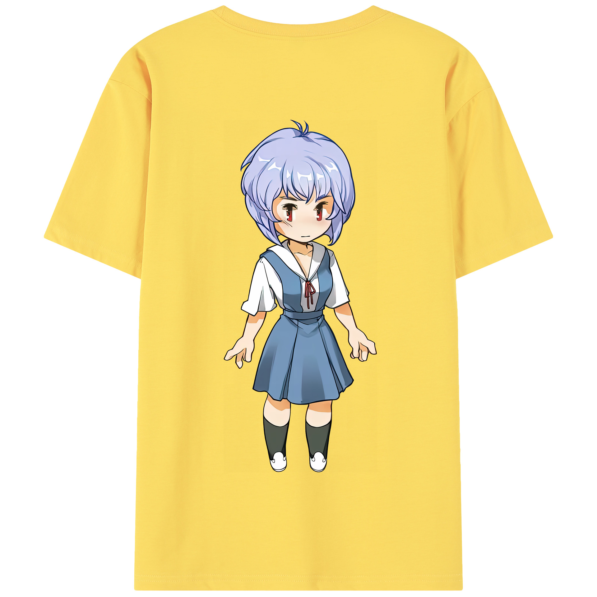 （画像用） EVA 新世紀エヴァンゲリオン 綿100％半袖Tシャツ（背面プリント）