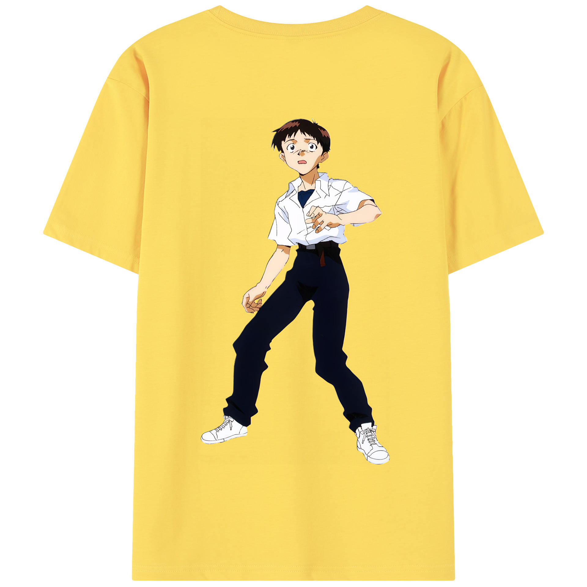 （画像用） EVA 新世紀エヴァンゲリオン 綿100％半袖Tシャツ（背面プリント）