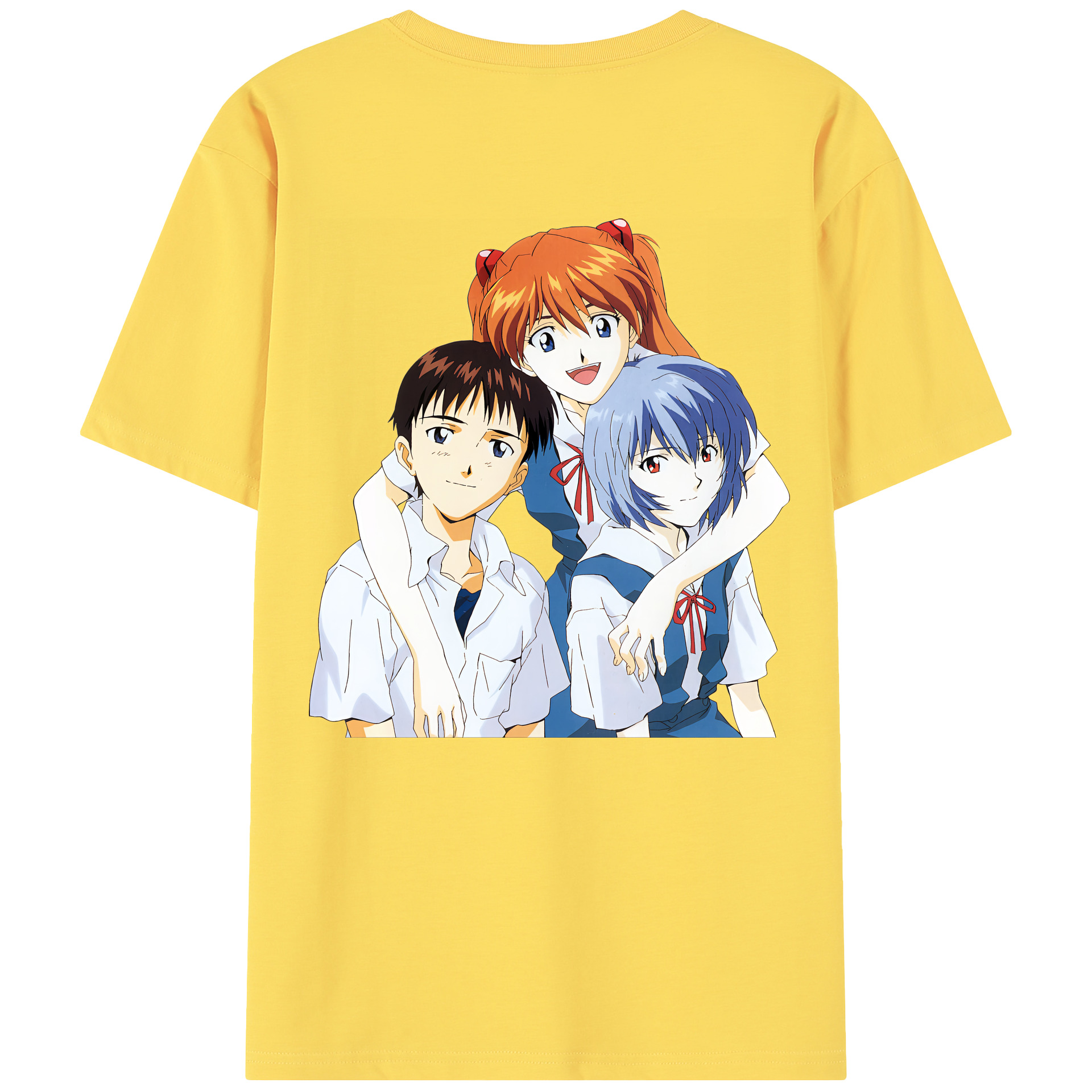（画像用） EVA 新世紀エヴァンゲリオン 綿100％半袖Tシャツ（背面プリント）
