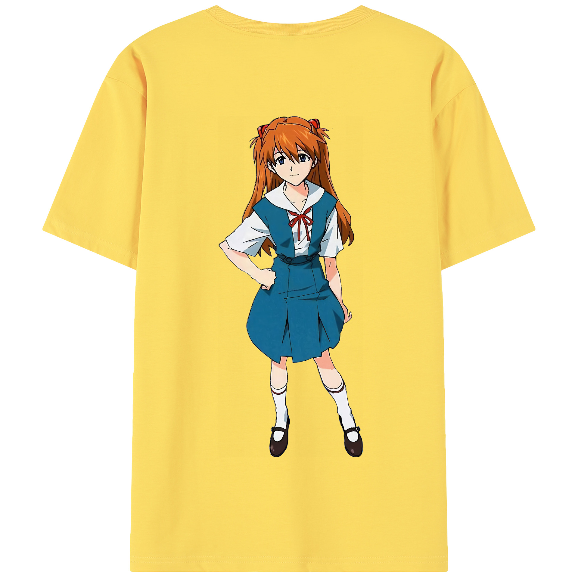 （画像用） EVA 新世紀エヴァンゲリオン 綿100％半袖Tシャツ（背面プリント）
