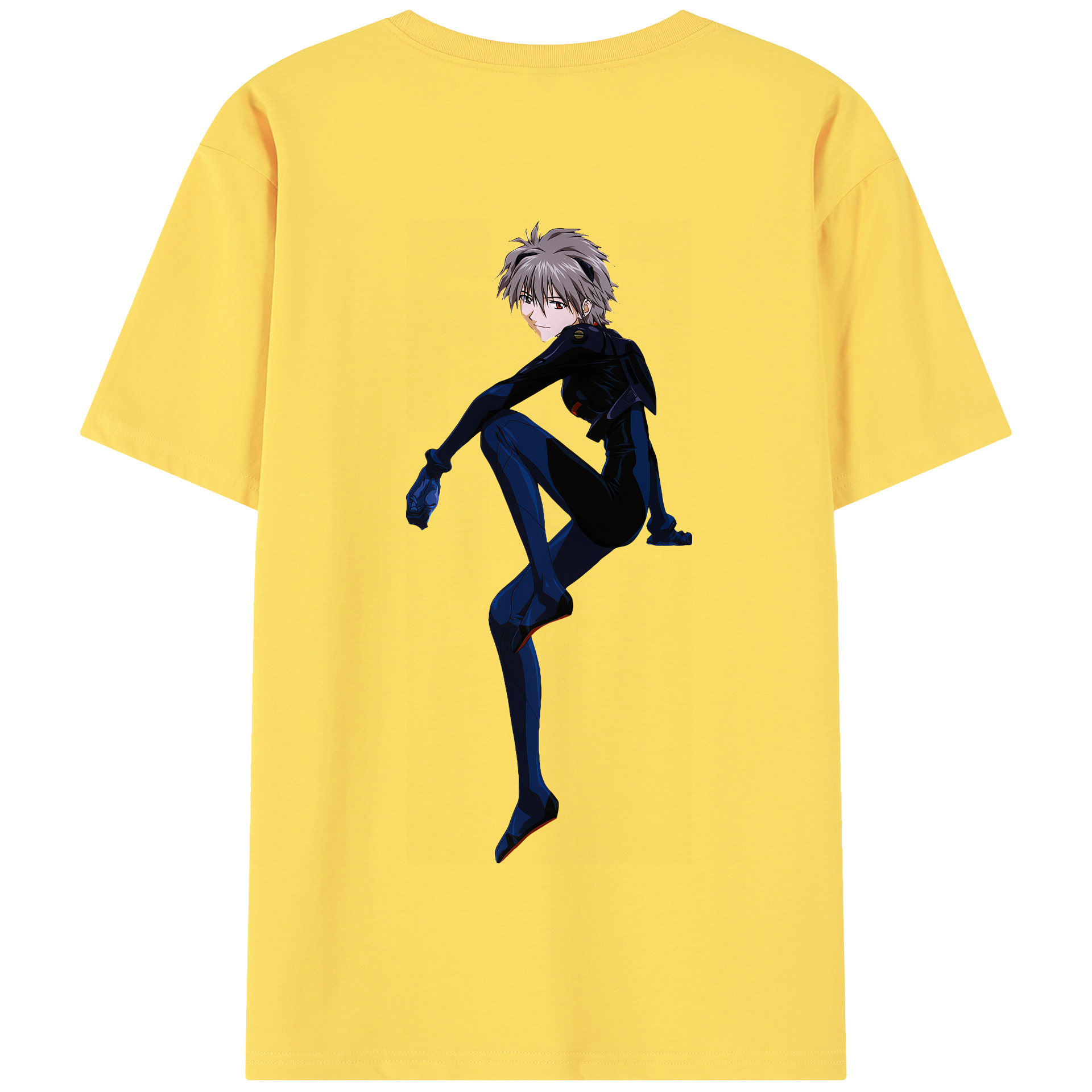 （画像用） EVA 新世紀エヴァンゲリオン 綿100％半袖Tシャツ（背面プリント）