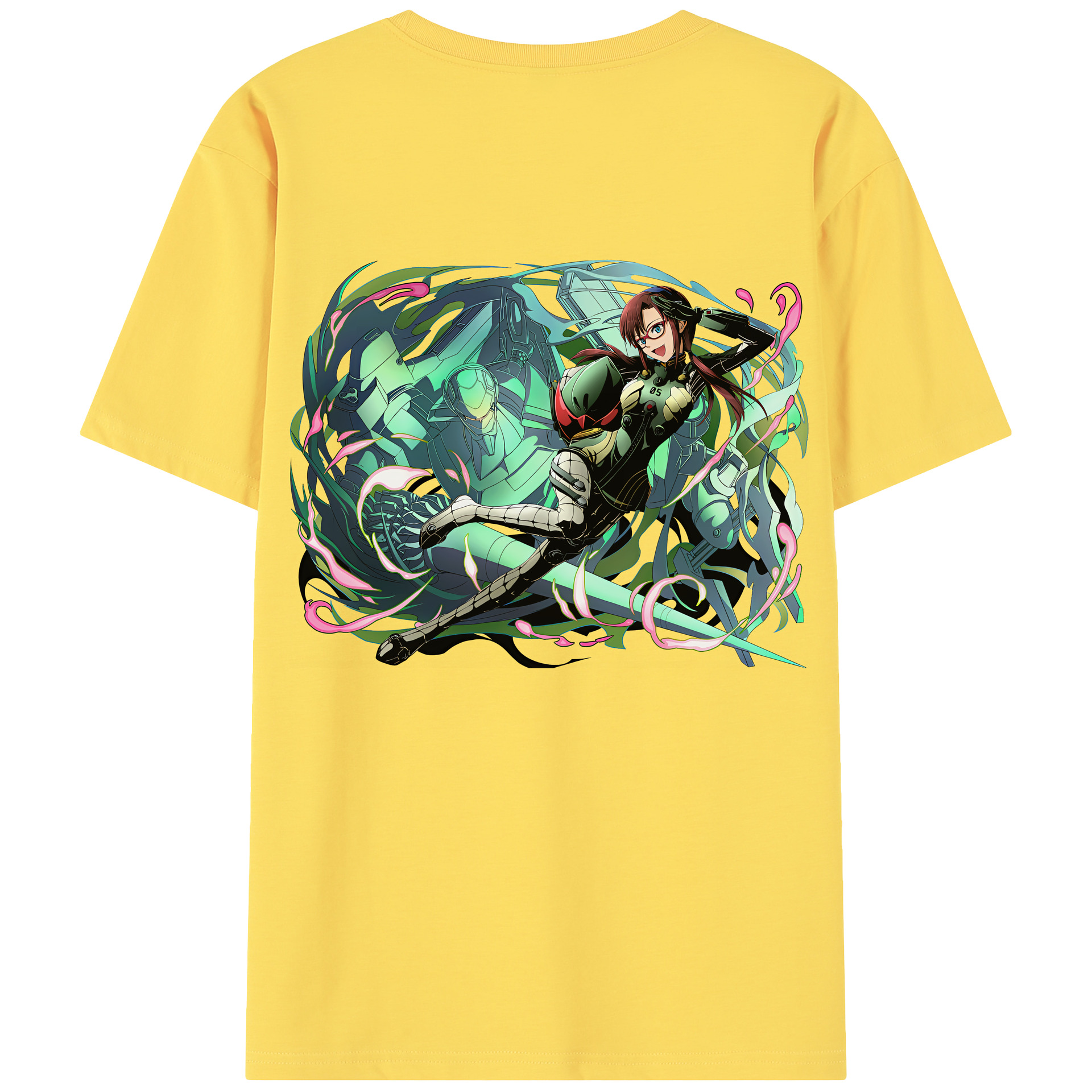 （画像用） EVA 新世紀エヴァンゲリオン 綿100％半袖Tシャツ（背面プリント）