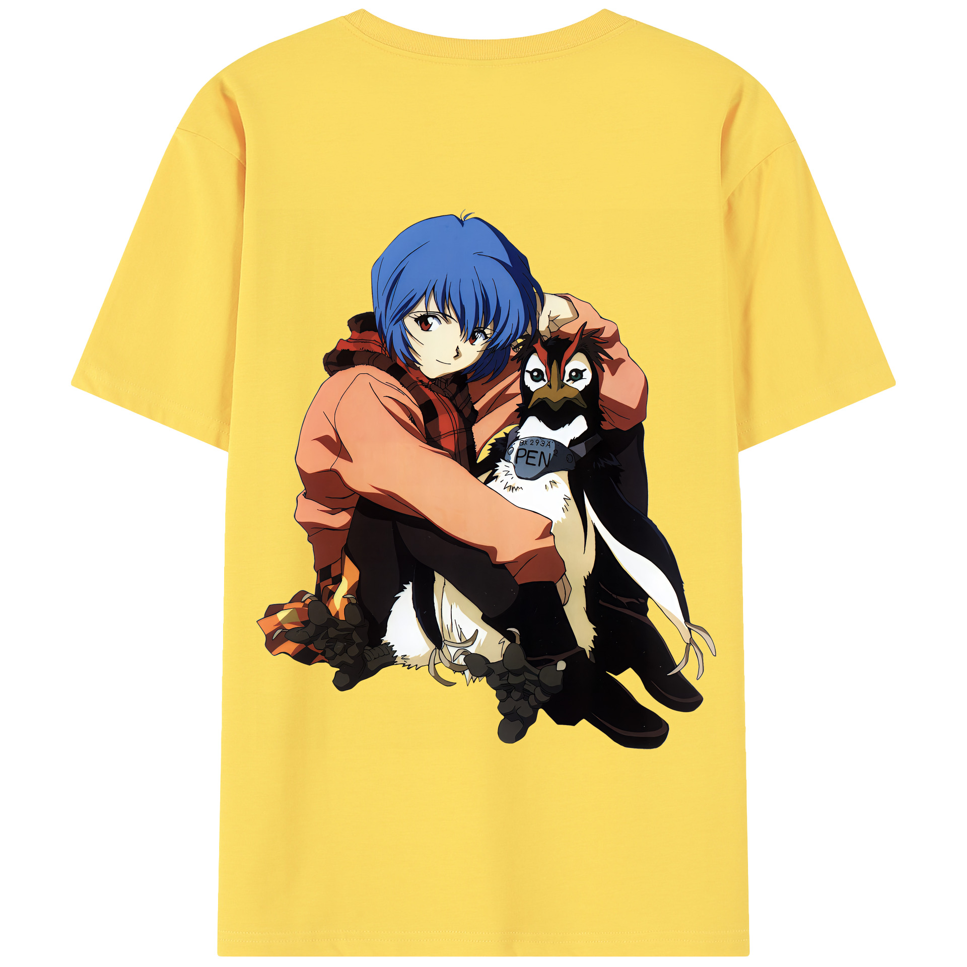 （画像用） EVA 新世紀エヴァンゲリオン 綿100％半袖Tシャツ（背面プリント）
