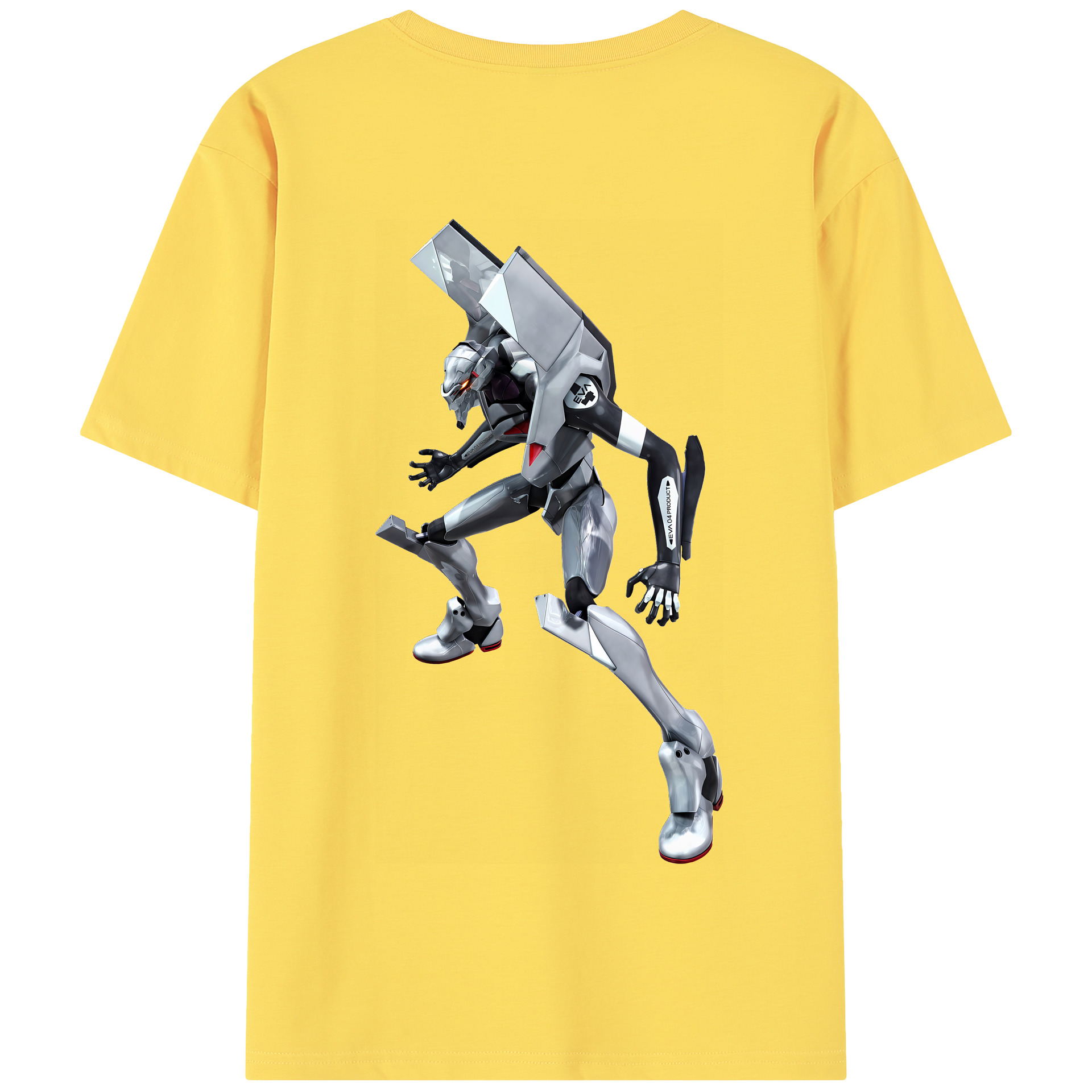 （画像用） EVA 新世紀エヴァンゲリオン 綿100％半袖Tシャツ（背面プリント）