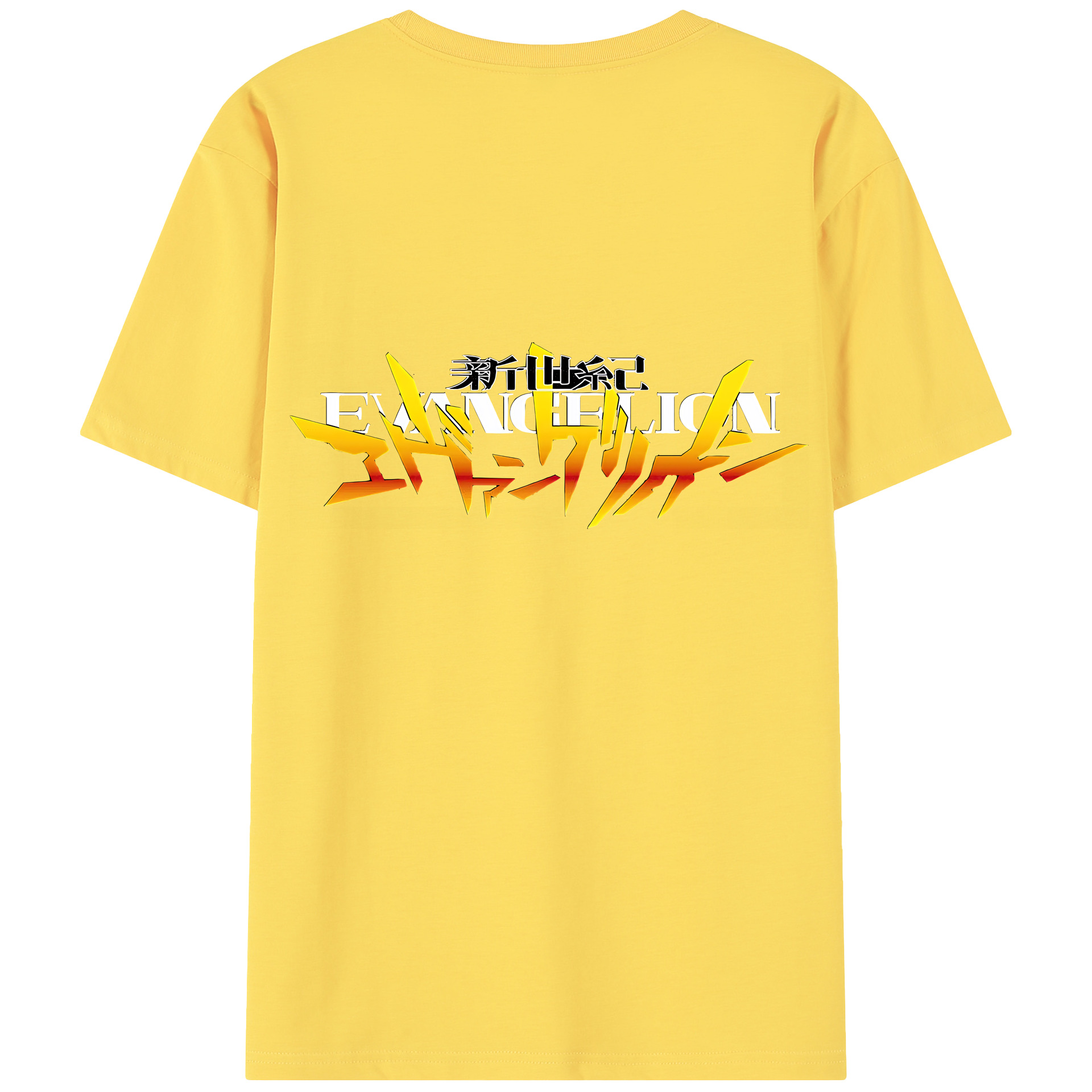 （画像用） EVA 新世紀エヴァンゲリオン 綿100％半袖Tシャツ（背面プリント）