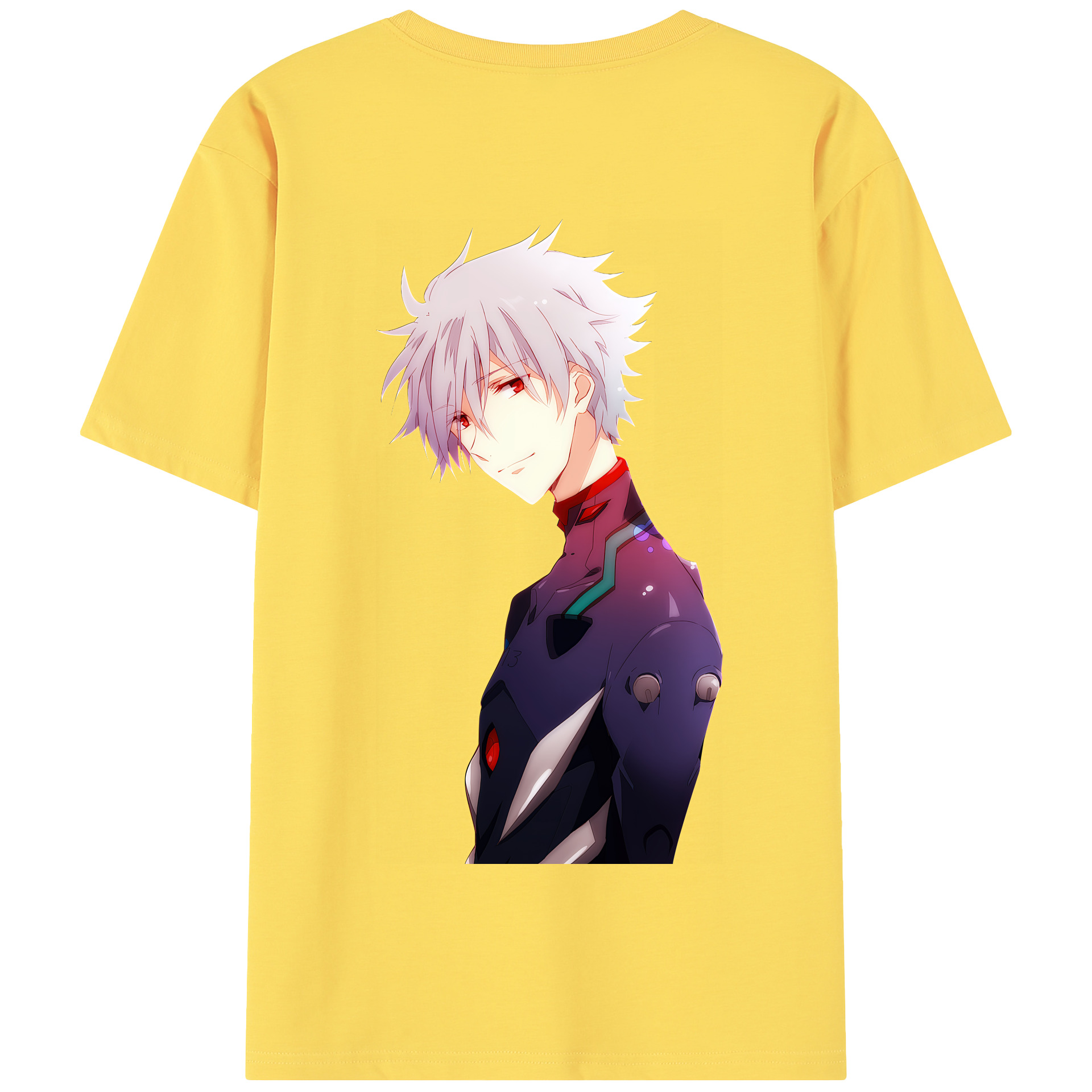 （画像用） EVA 新世紀エヴァンゲリオン 綿100％半袖Tシャツ（背面プリント）