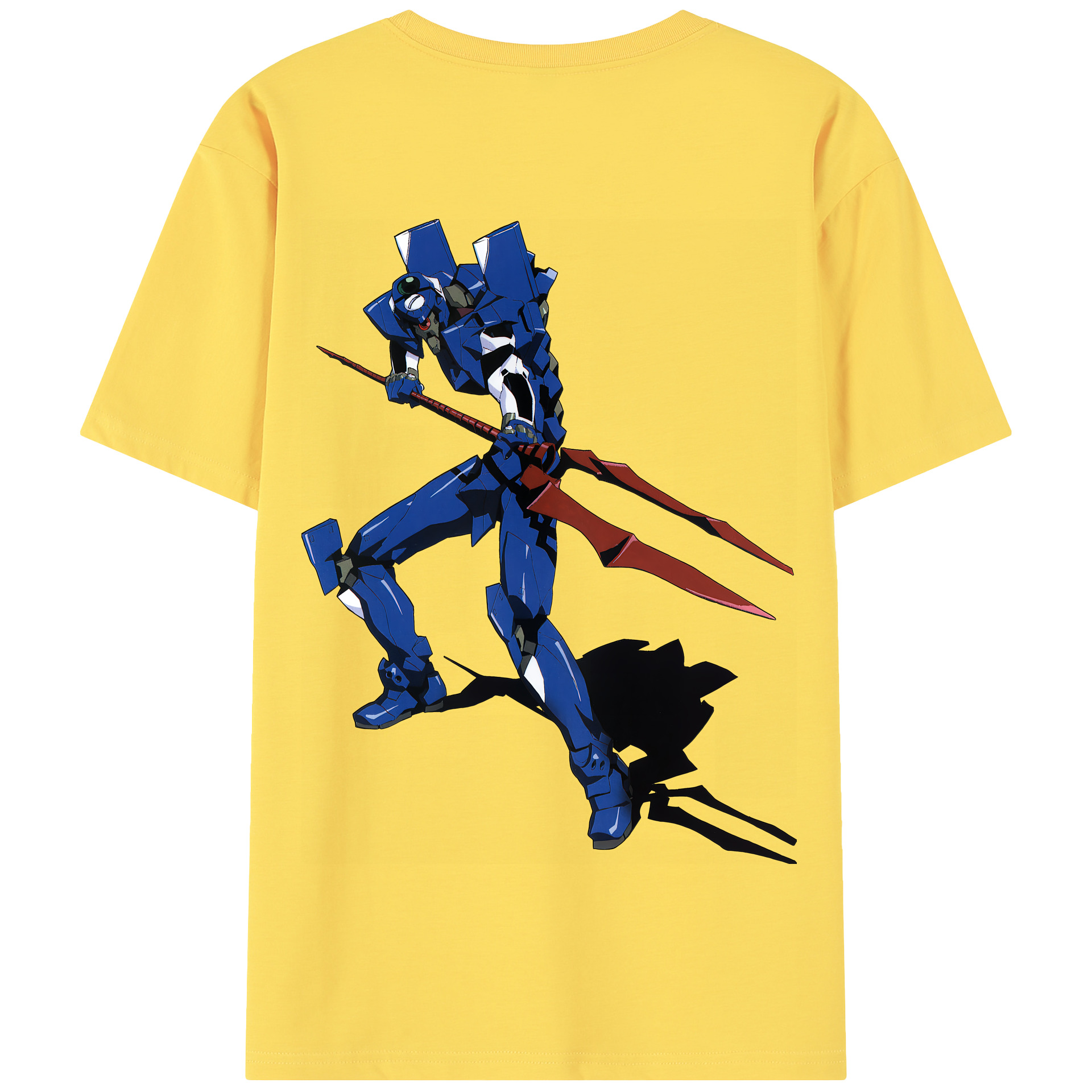 （画像用） EVA 新世紀エヴァンゲリオン 綿100％半袖Tシャツ（背面プリント）