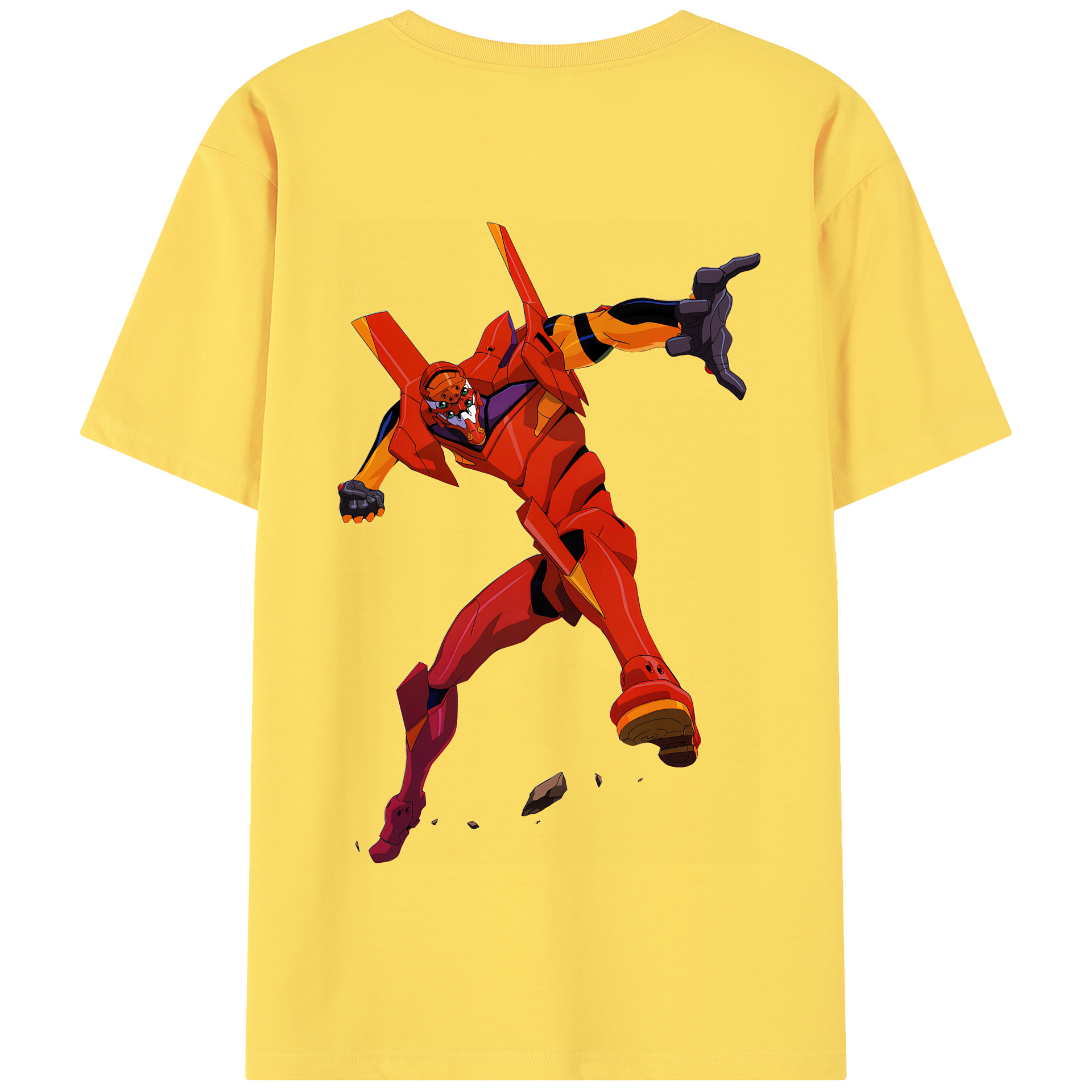 （画像用） EVA 新世紀エヴァンゲリオン 綿100％半袖Tシャツ（背面プリント）