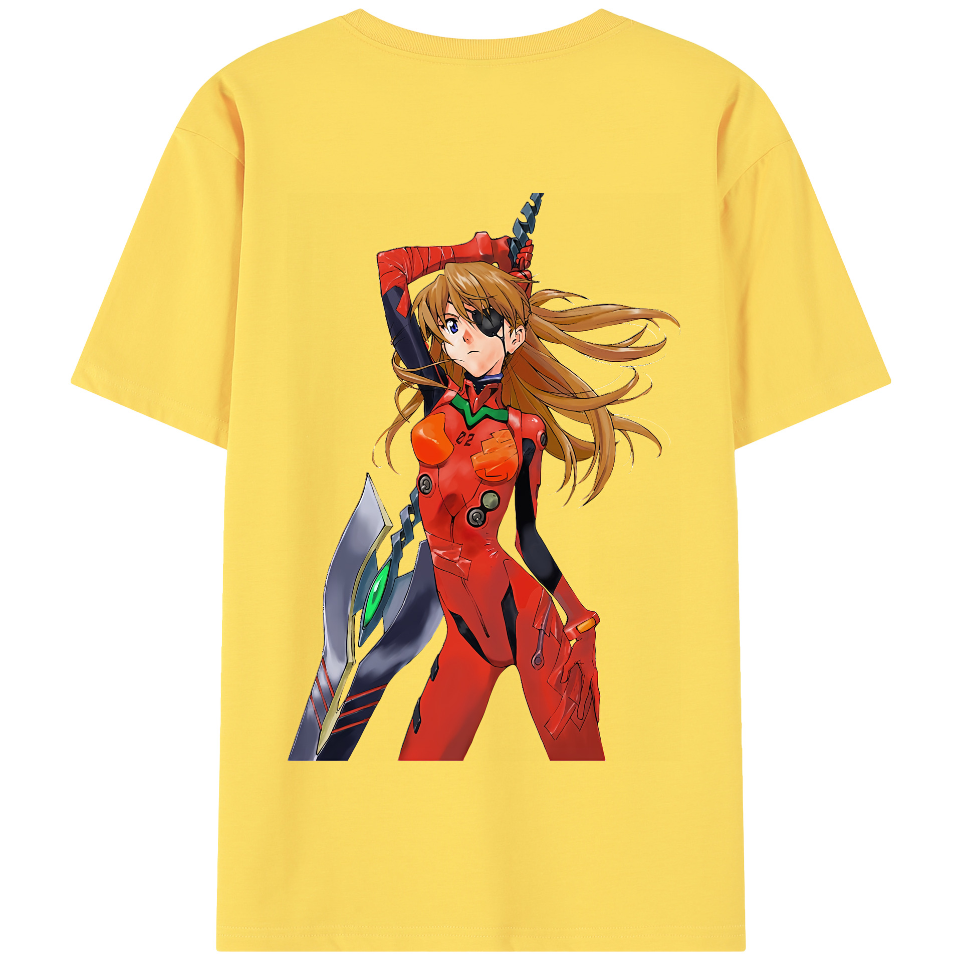 （画像用） EVA 新世紀エヴァンゲリオン 綿100％半袖Tシャツ（背面プリント）