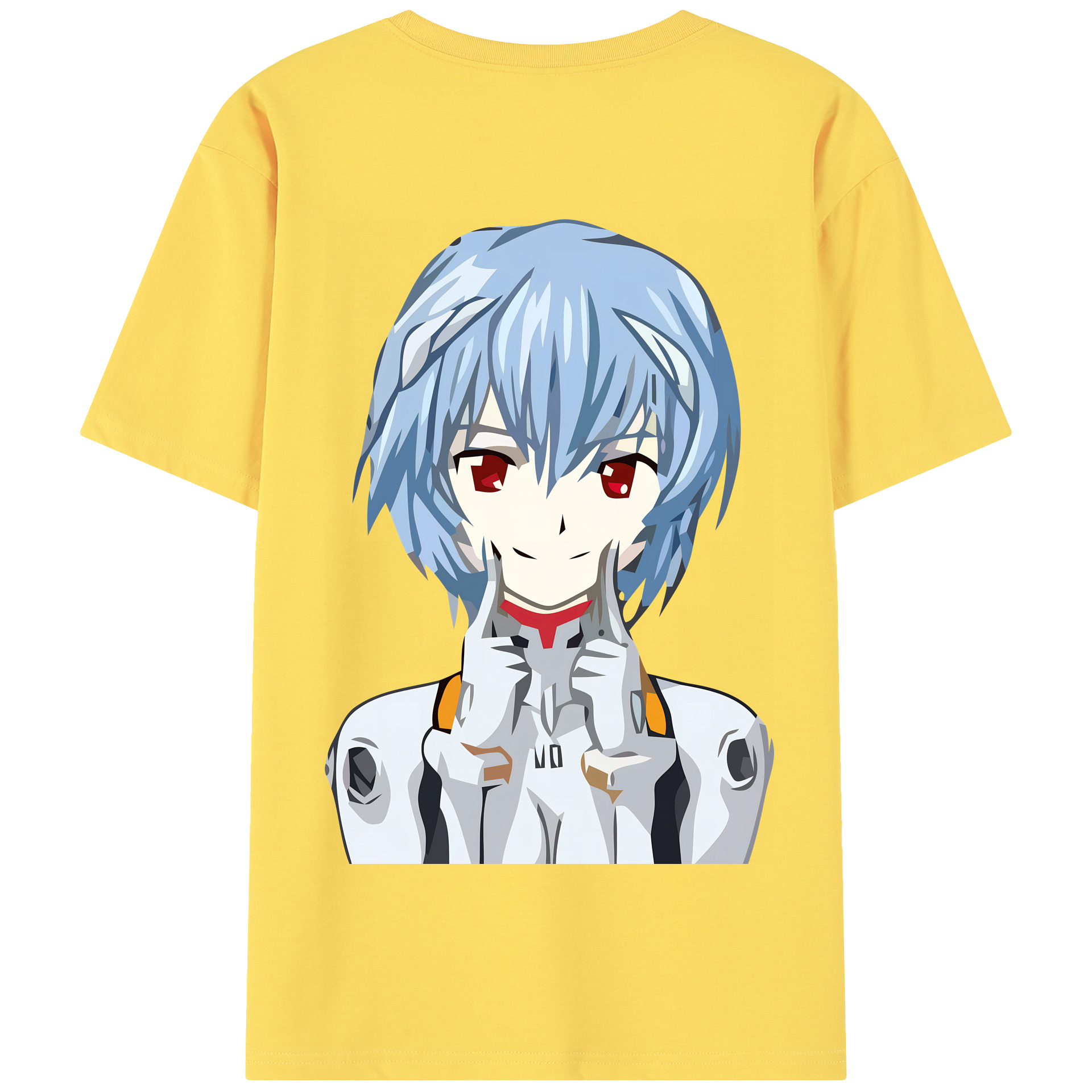 （画像用） EVA 新世紀エヴァンゲリオン 綿100％半袖Tシャツ（背面プリント）