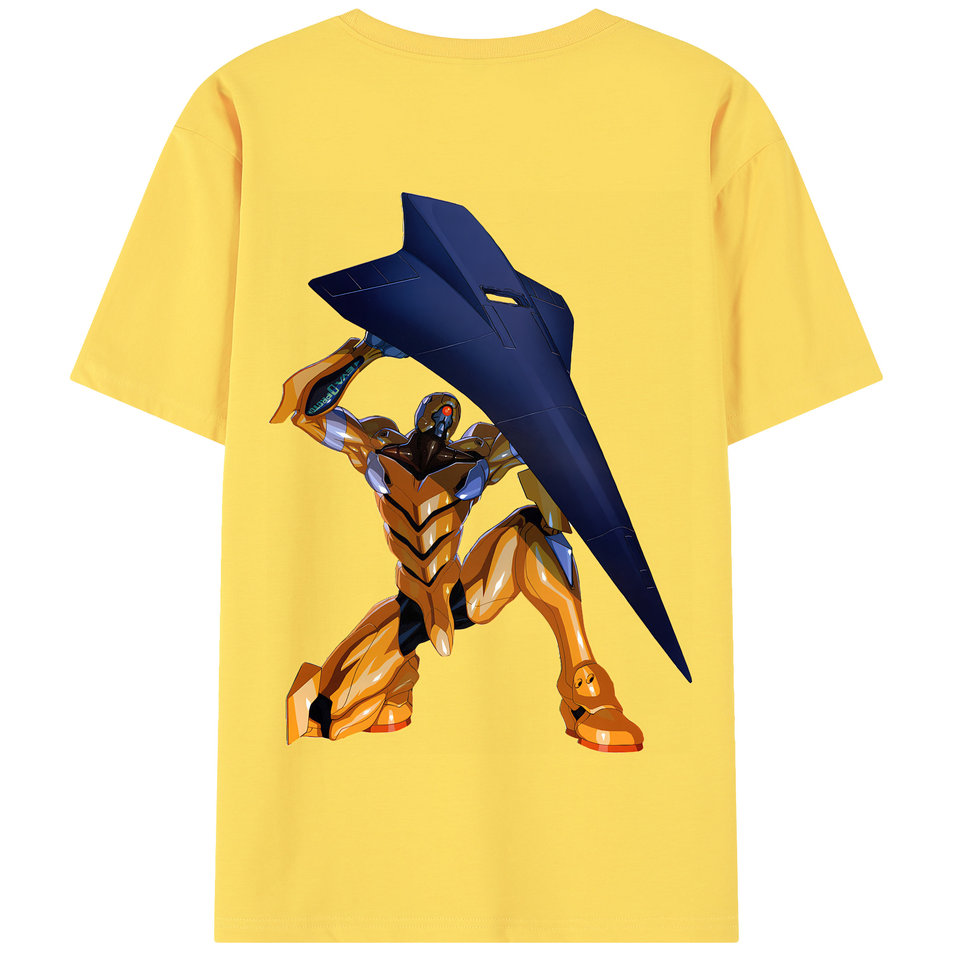 （画像用） EVA 新世紀エヴァンゲリオン 綿100％半袖Tシャツ（背面プリント）