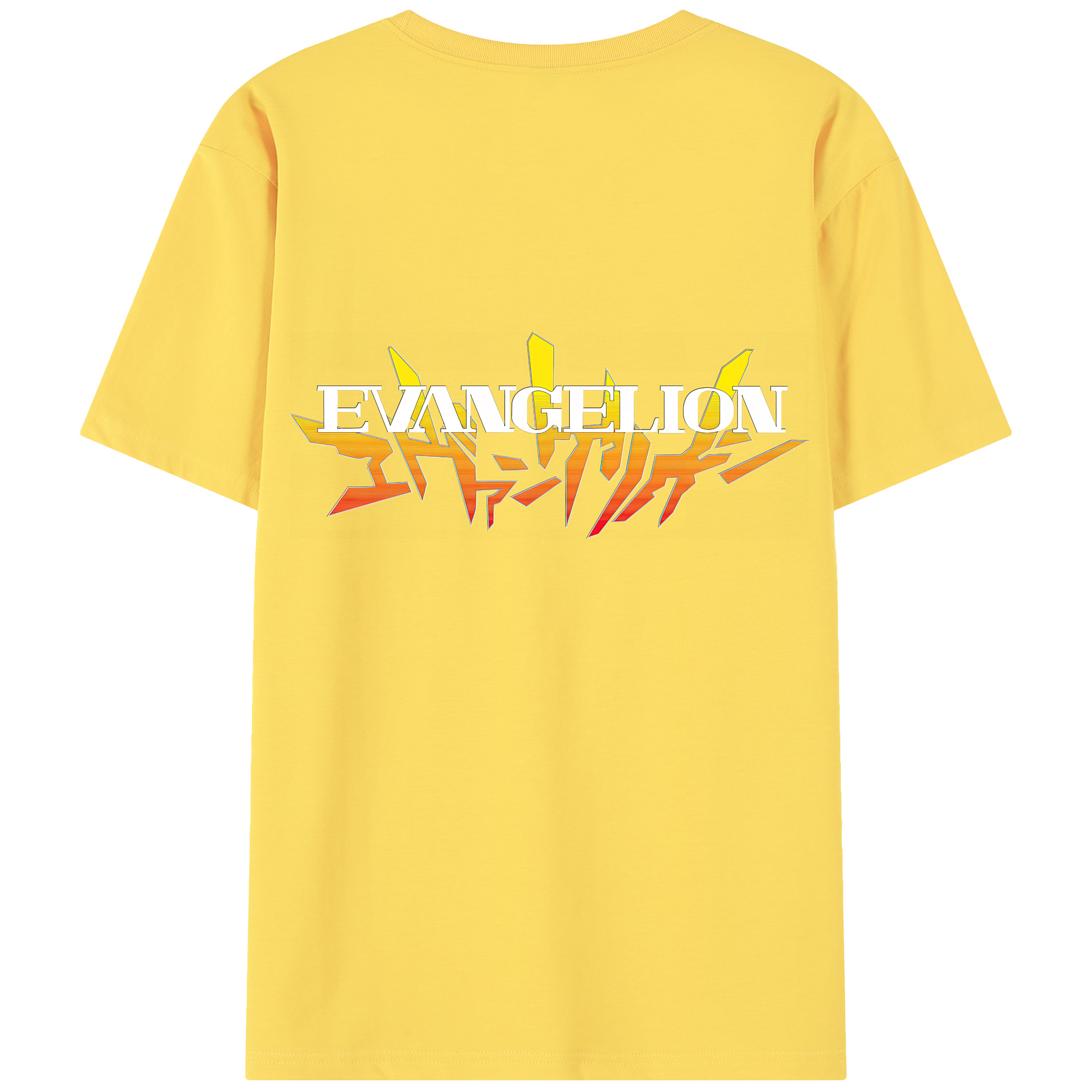（画像用） EVA 新世紀エヴァンゲリオン 綿100％半袖Tシャツ（背面プリント）
