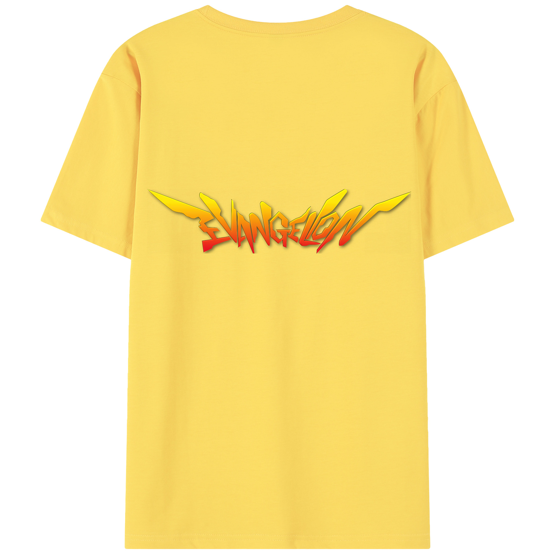 （画像用） EVA 新世紀エヴァンゲリオン 綿100％半袖Tシャツ（背面プリント）