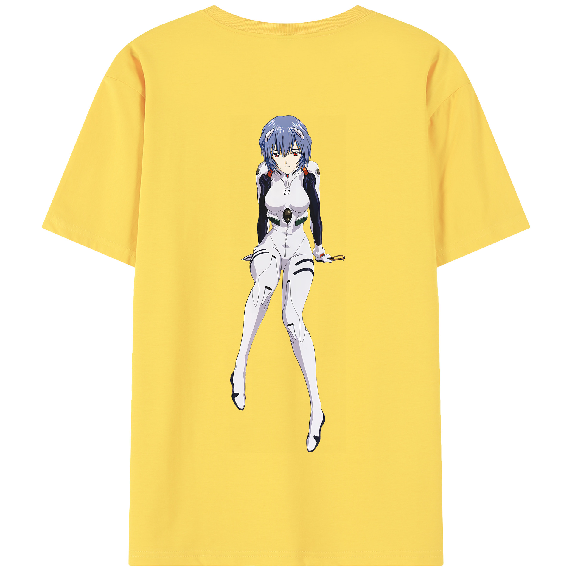 （画像用） EVA 新世紀エヴァンゲリオン 綿100％半袖Tシャツ（背面プリント）