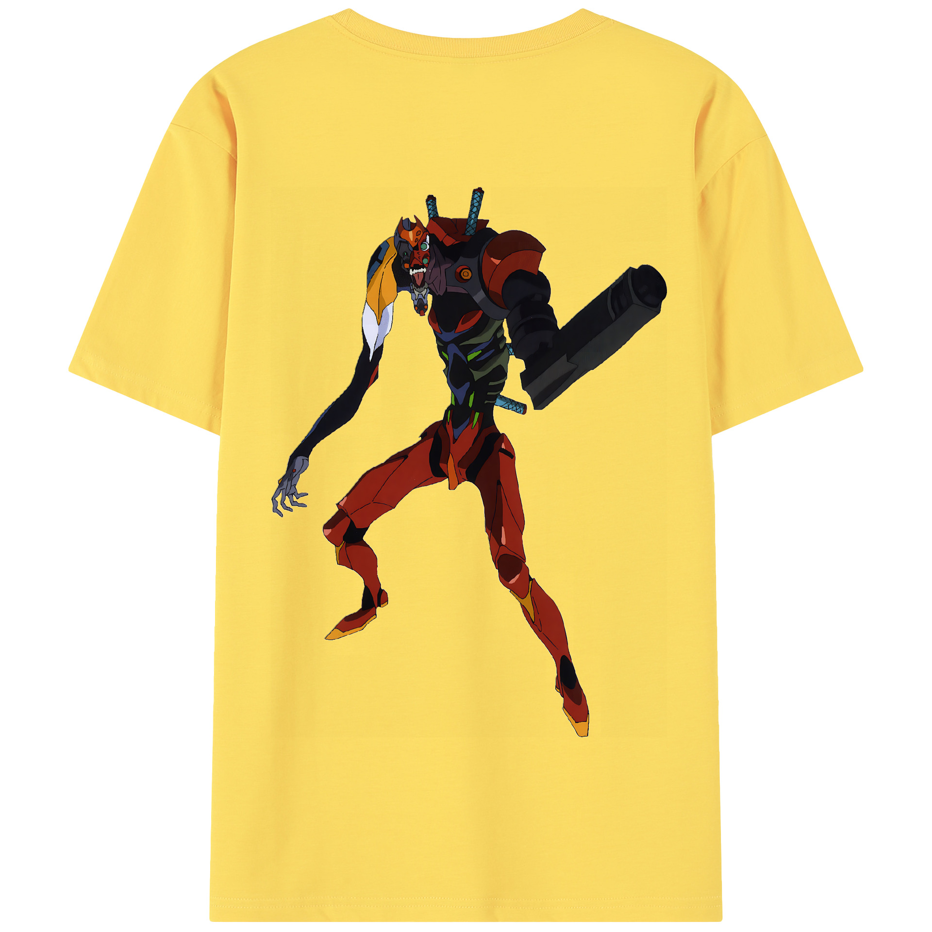（画像用） EVA 新世紀エヴァンゲリオン 綿100％半袖Tシャツ（背面プリント）