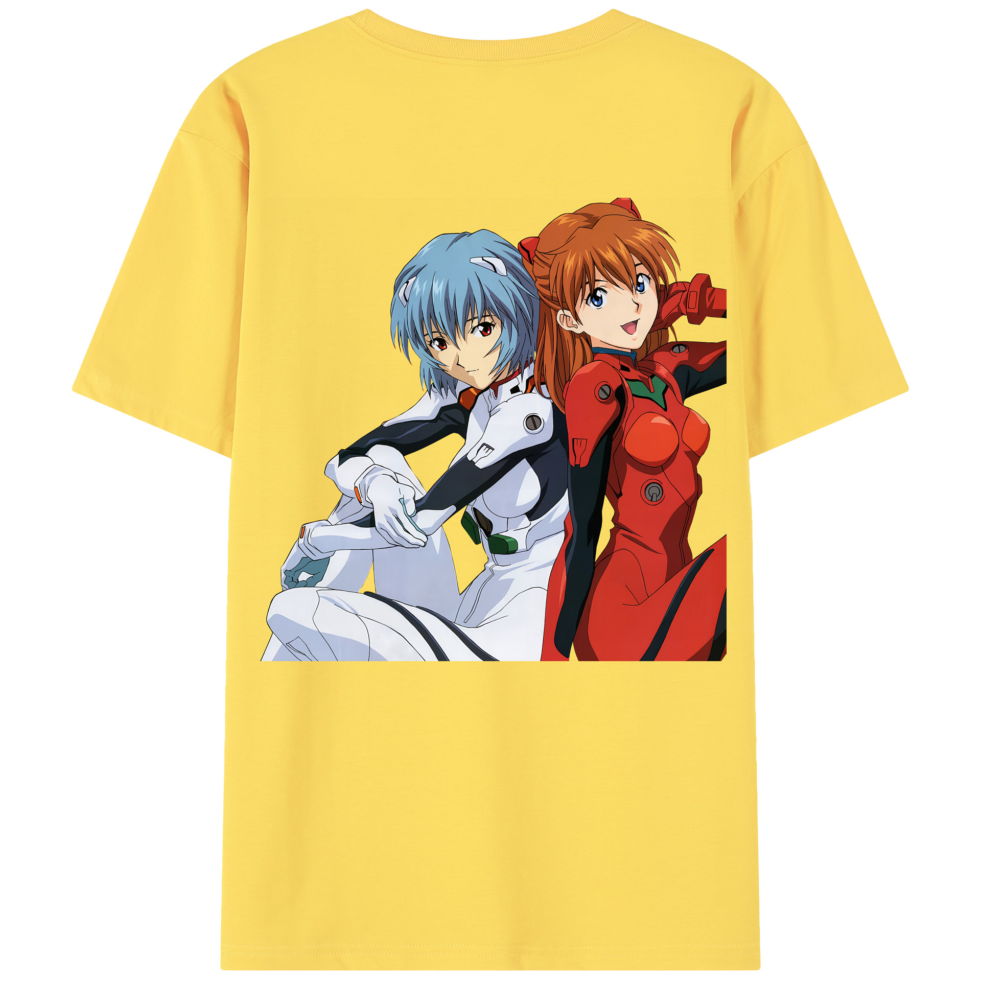 （画像用） EVA 新世紀エヴァンゲリオン 綿100％半袖Tシャツ（背面プリント）