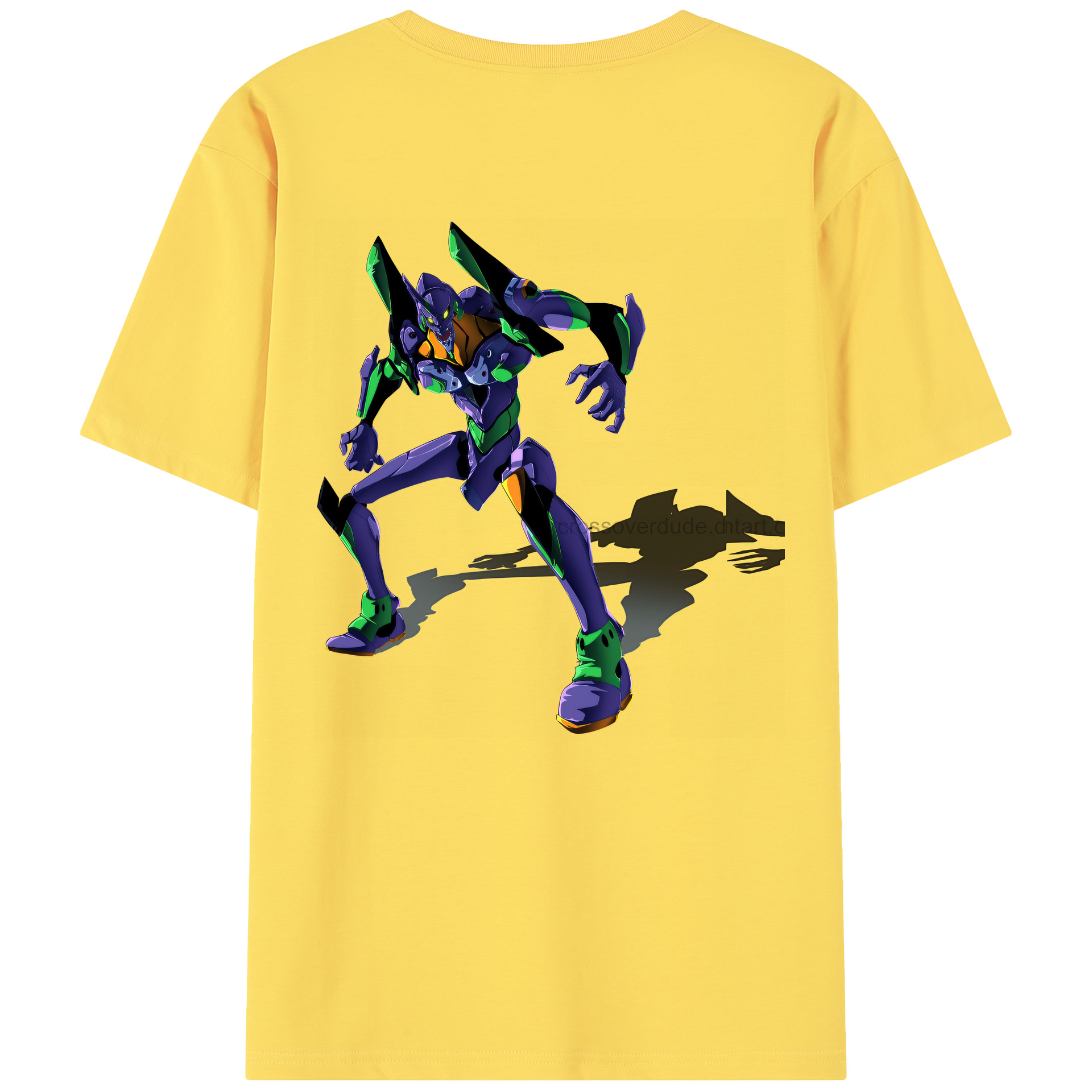 （画像用） EVA 新世紀エヴァンゲリオン 綿100％半袖Tシャツ（背面プリント）