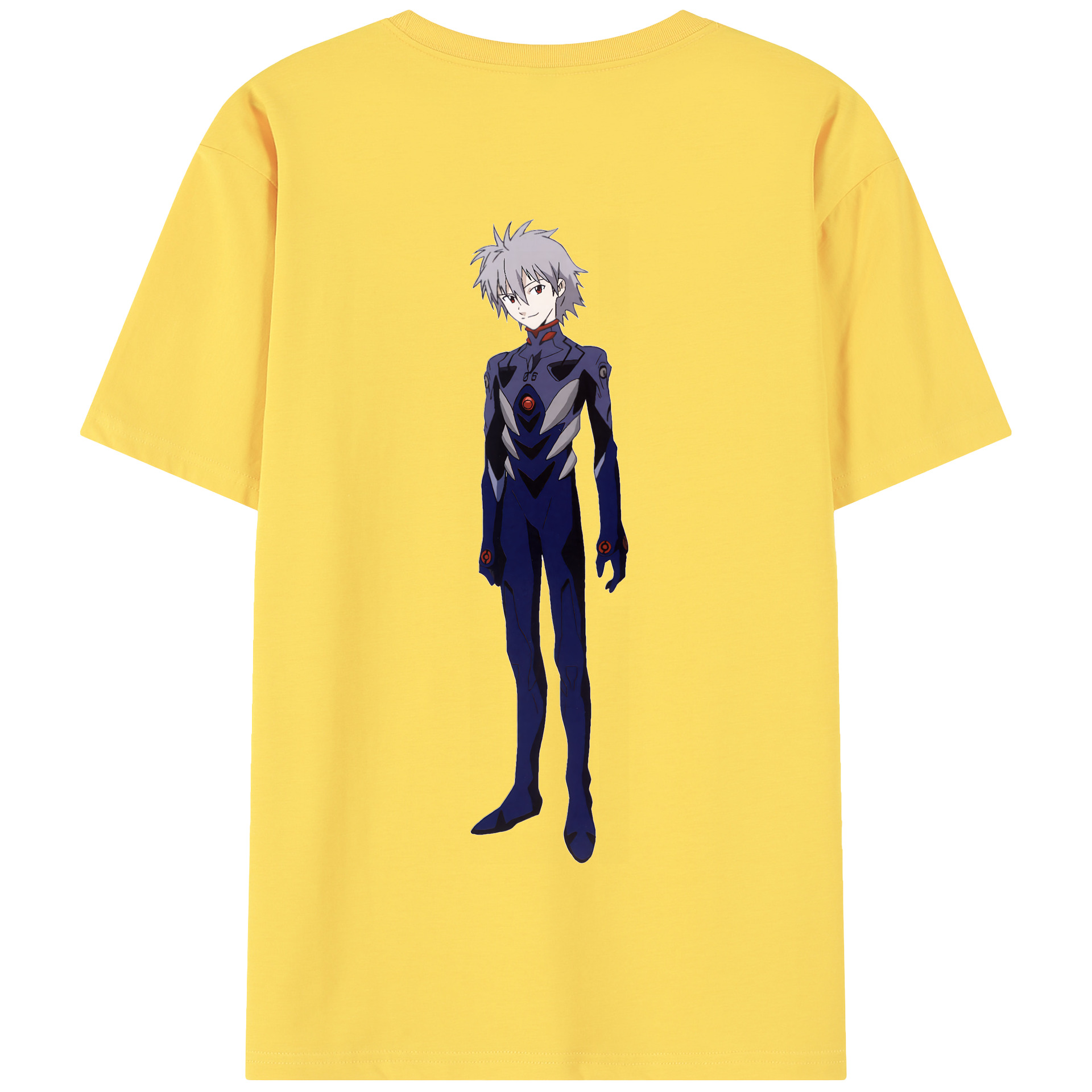 （画像用） EVA 新世紀エヴァンゲリオン 綿100％半袖Tシャツ（背面プリント）