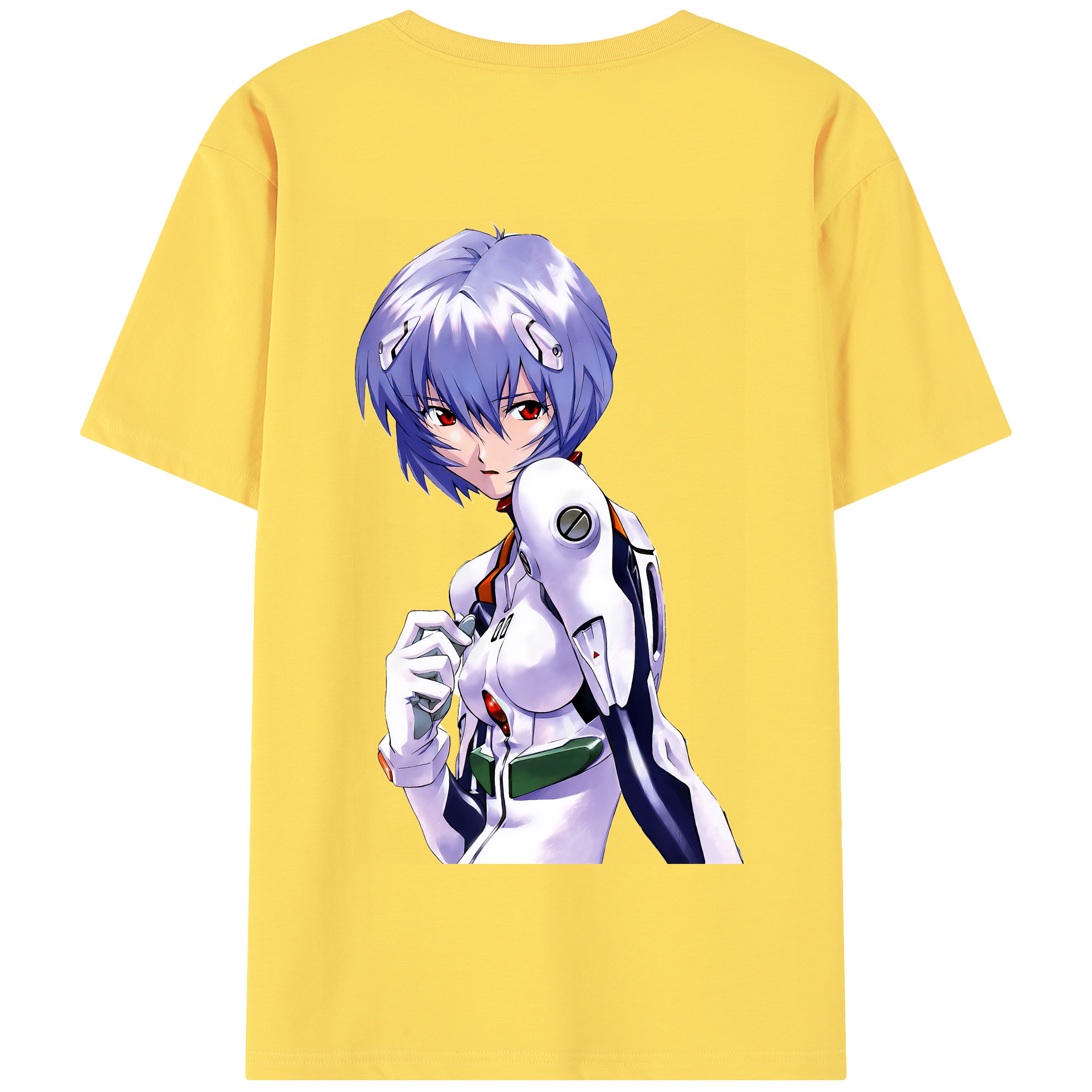 （画像用） EVA 新世紀エヴァンゲリオン 綿100％半袖Tシャツ（背面プリント）