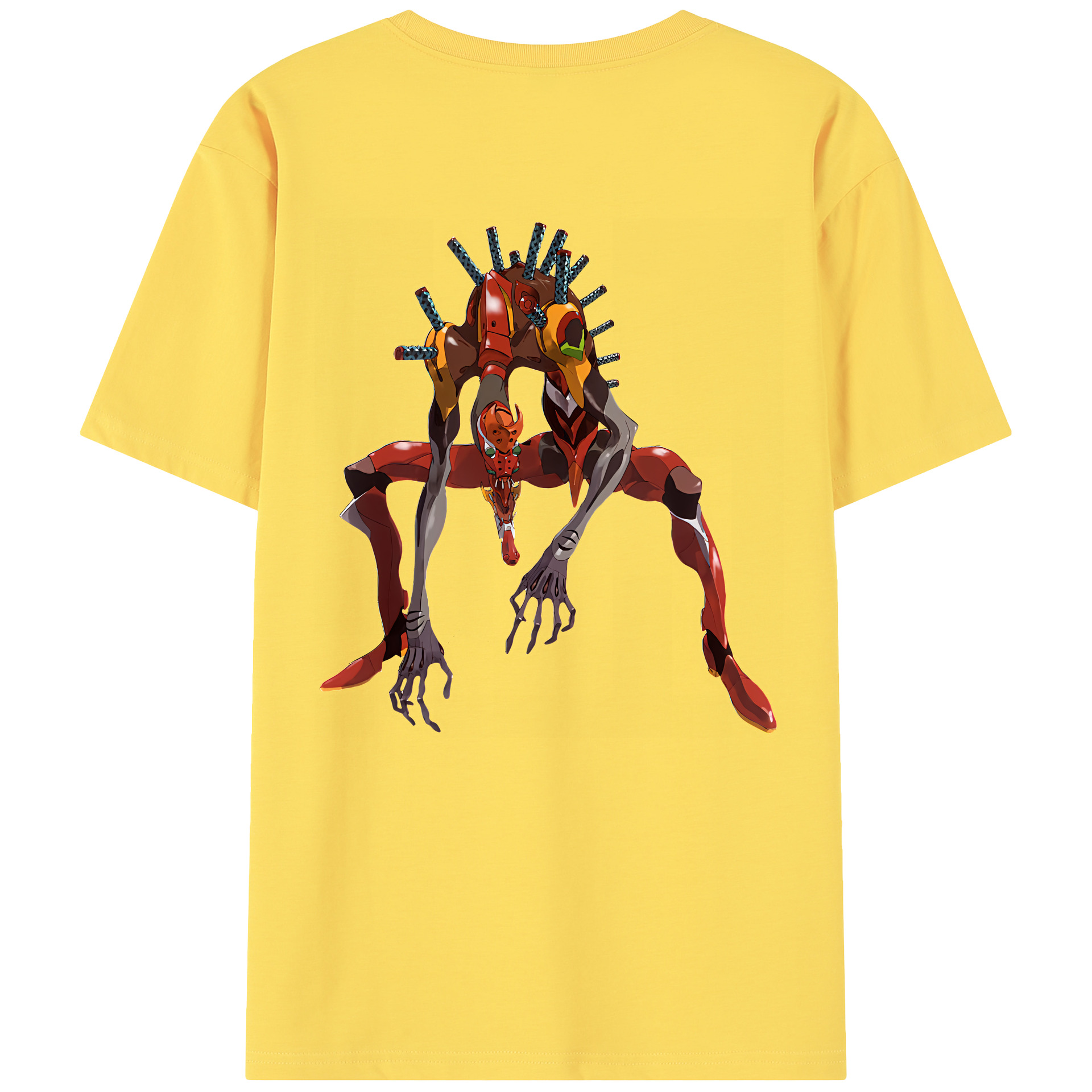 （画像用） EVA 新世紀エヴァンゲリオン 綿100％半袖Tシャツ（背面プリント）