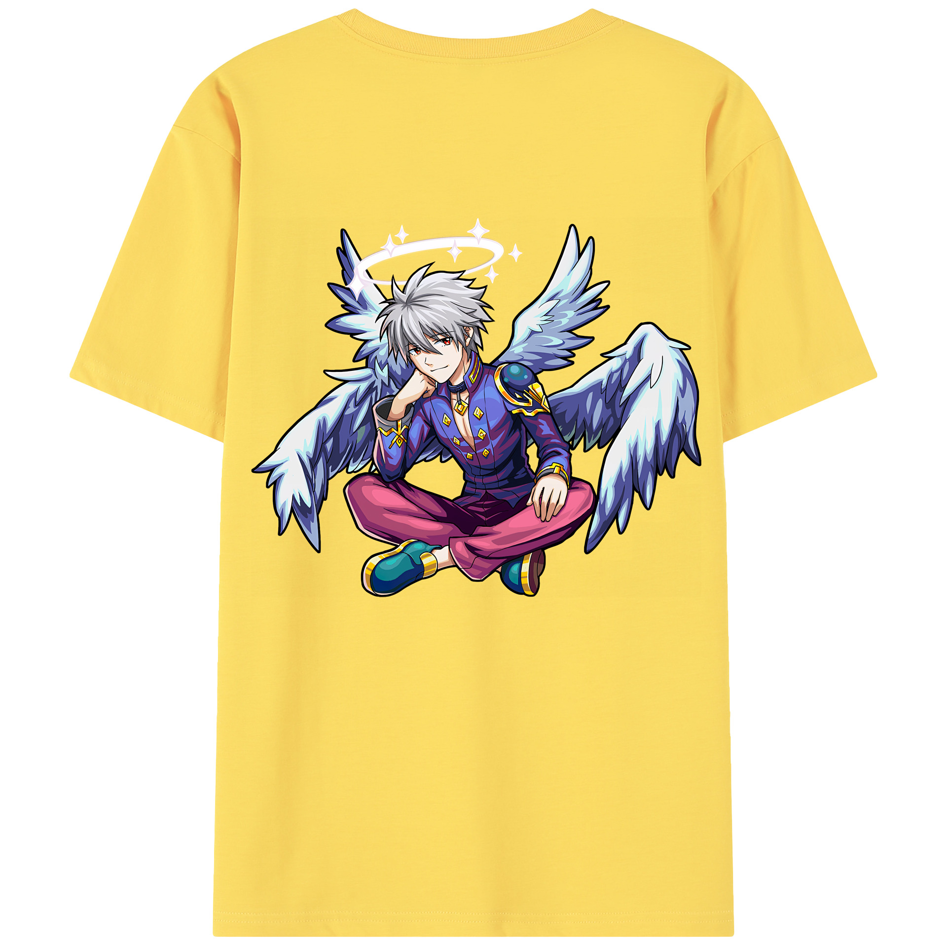 （画像用） EVA 新世紀エヴァンゲリオン 綿100％半袖Tシャツ（背面プリント）