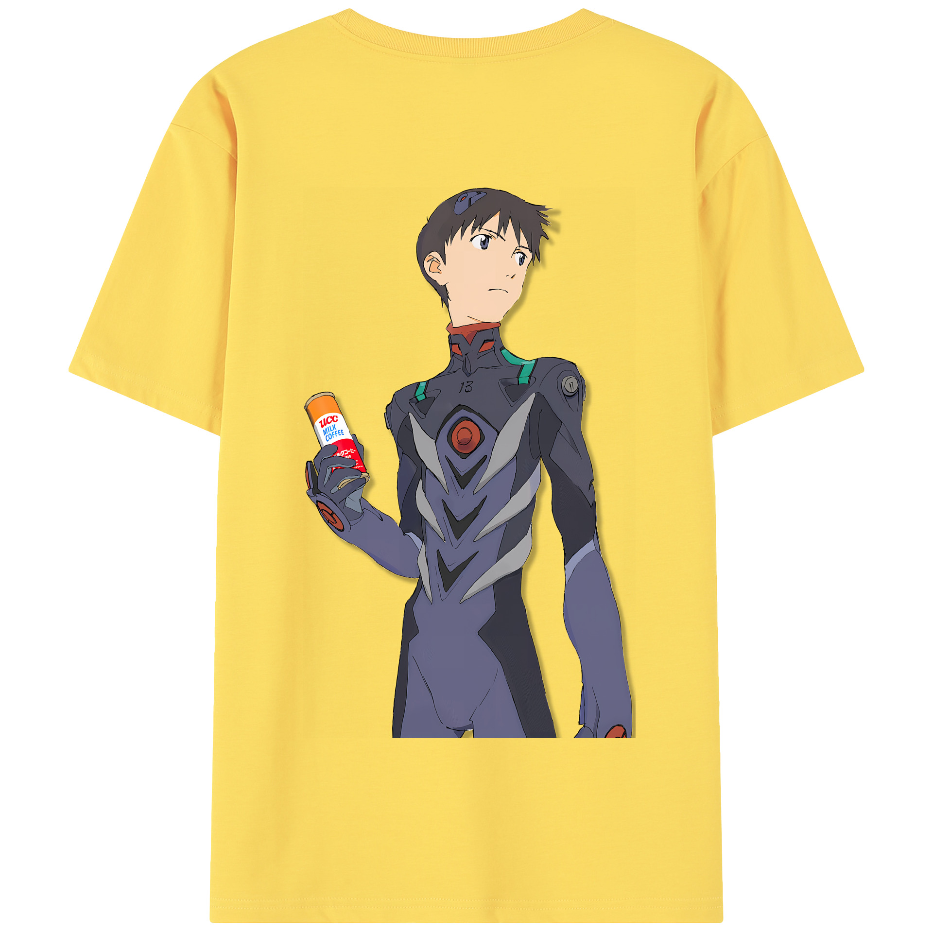 （画像用） EVA 新世紀エヴァンゲリオン 綿100％半袖Tシャツ（背面プリント）