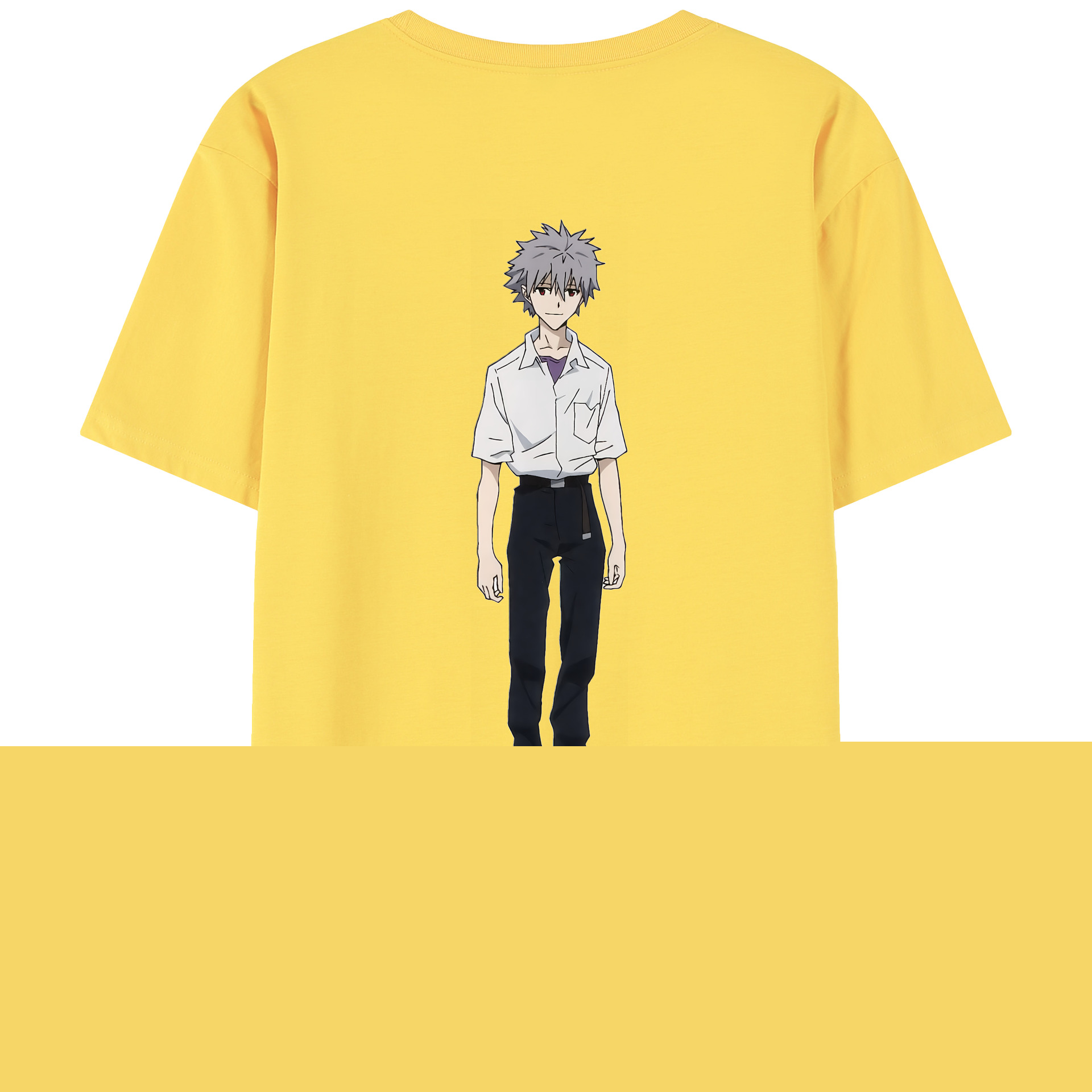 （画像用） EVA 新世紀エヴァンゲリオン 綿100％半袖Tシャツ（背面プリント）