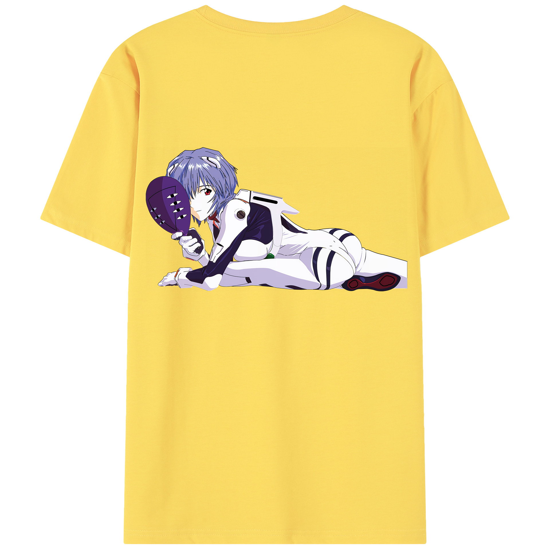 （画像用） EVA 新世紀エヴァンゲリオン 綿100％半袖Tシャツ（背面プリント）