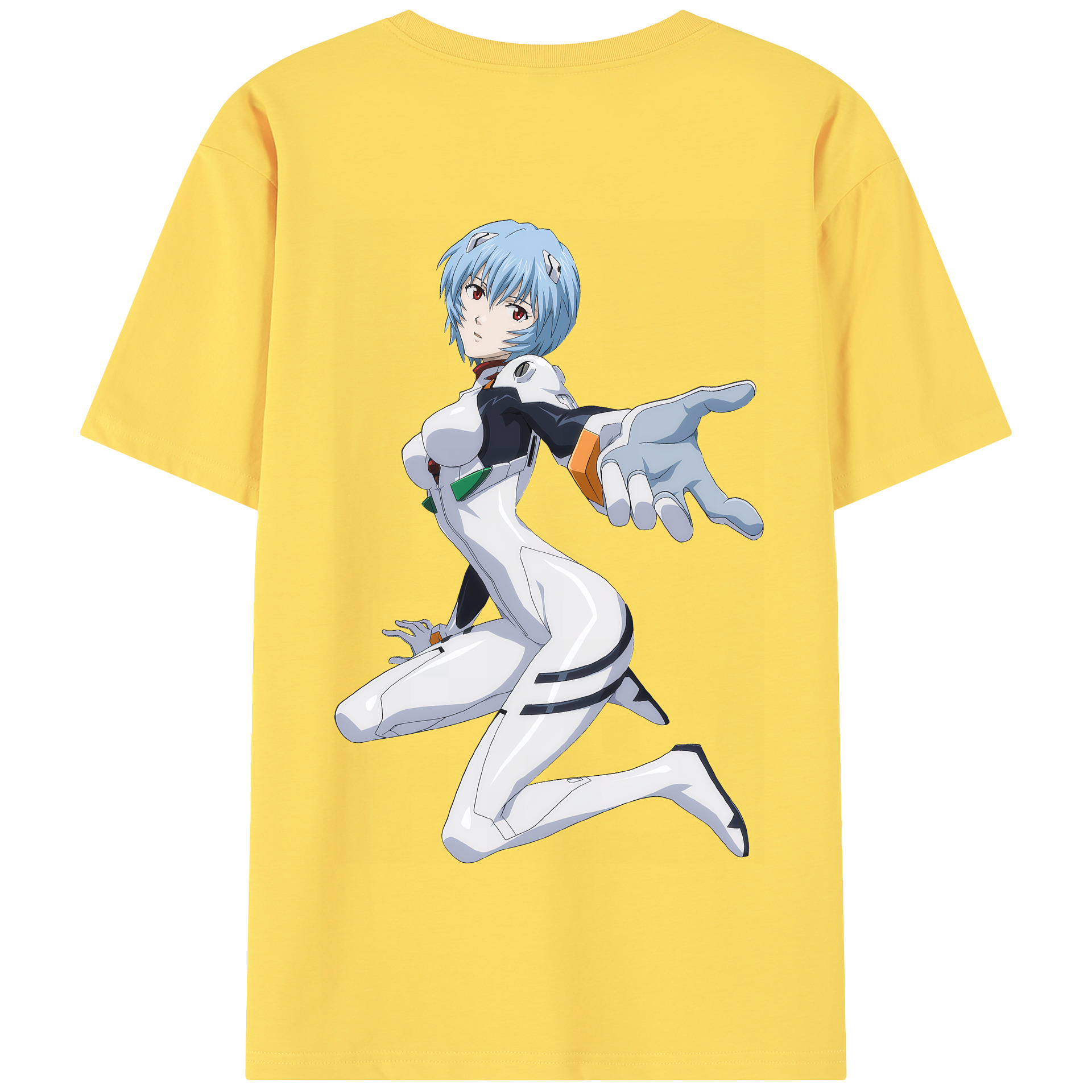 （画像用） EVA 新世紀エヴァンゲリオン 綿100％半袖Tシャツ（背面プリント）