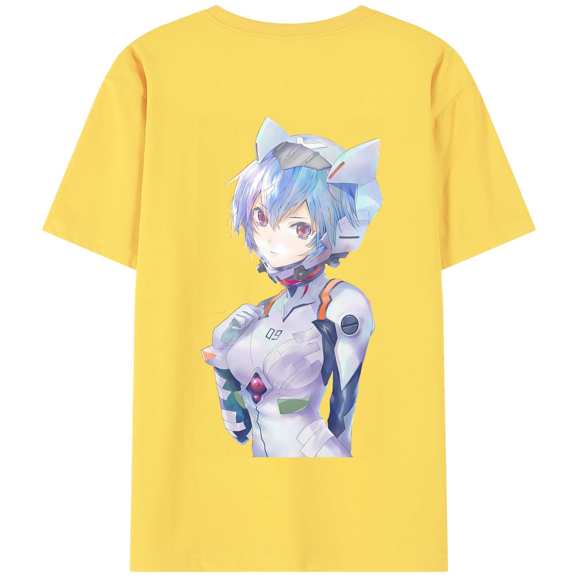 （画像用） EVA 新世紀エヴァンゲリオン 綿100％半袖Tシャツ（背面プリント）