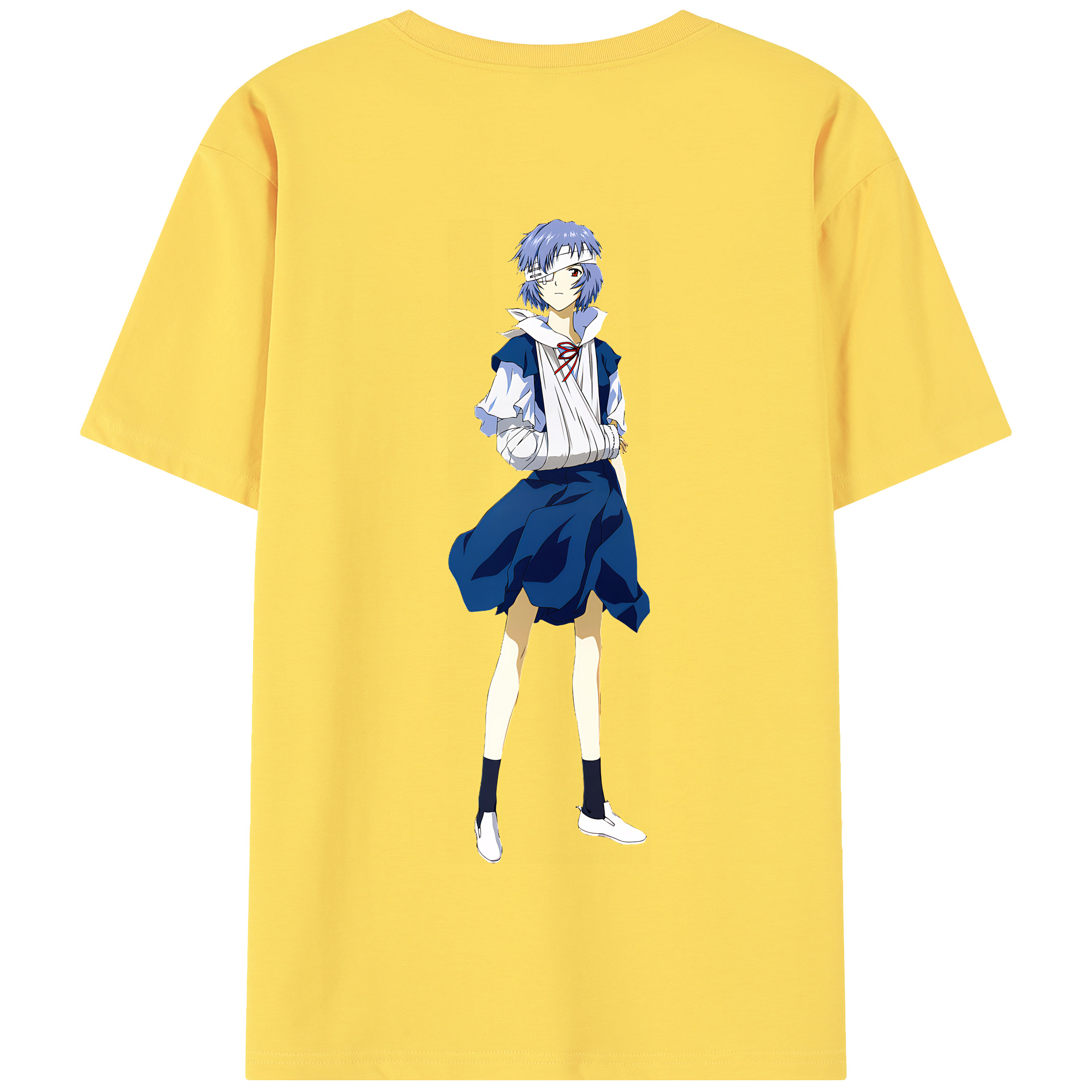 （画像用） EVA 新世紀エヴァンゲリオン 綿100％半袖Tシャツ（背面プリント）