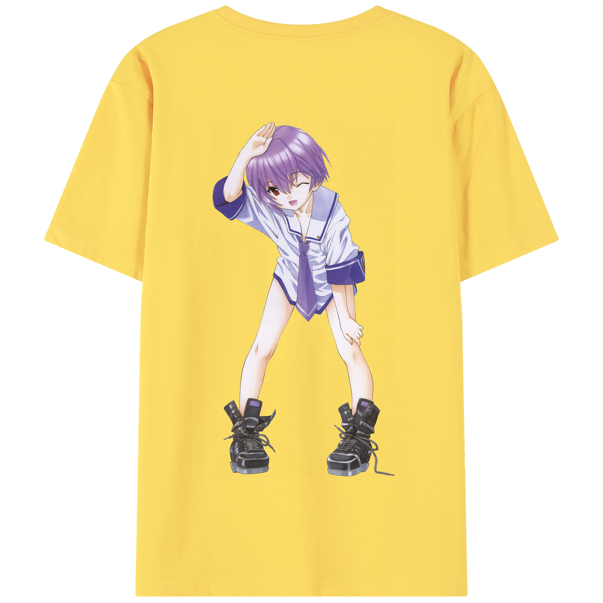（画像用） EVA 新世紀エヴァンゲリオン 綿100％半袖Tシャツ（背面プリント）