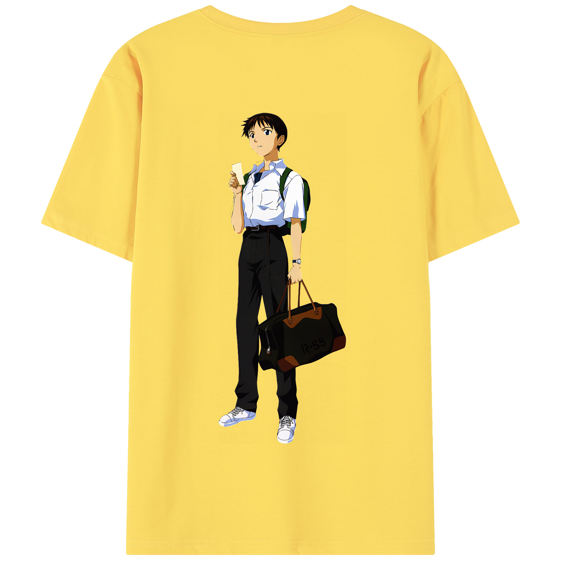 （画像用） EVA 新世紀エヴァンゲリオン 綿100％半袖Tシャツ（背面プリント）