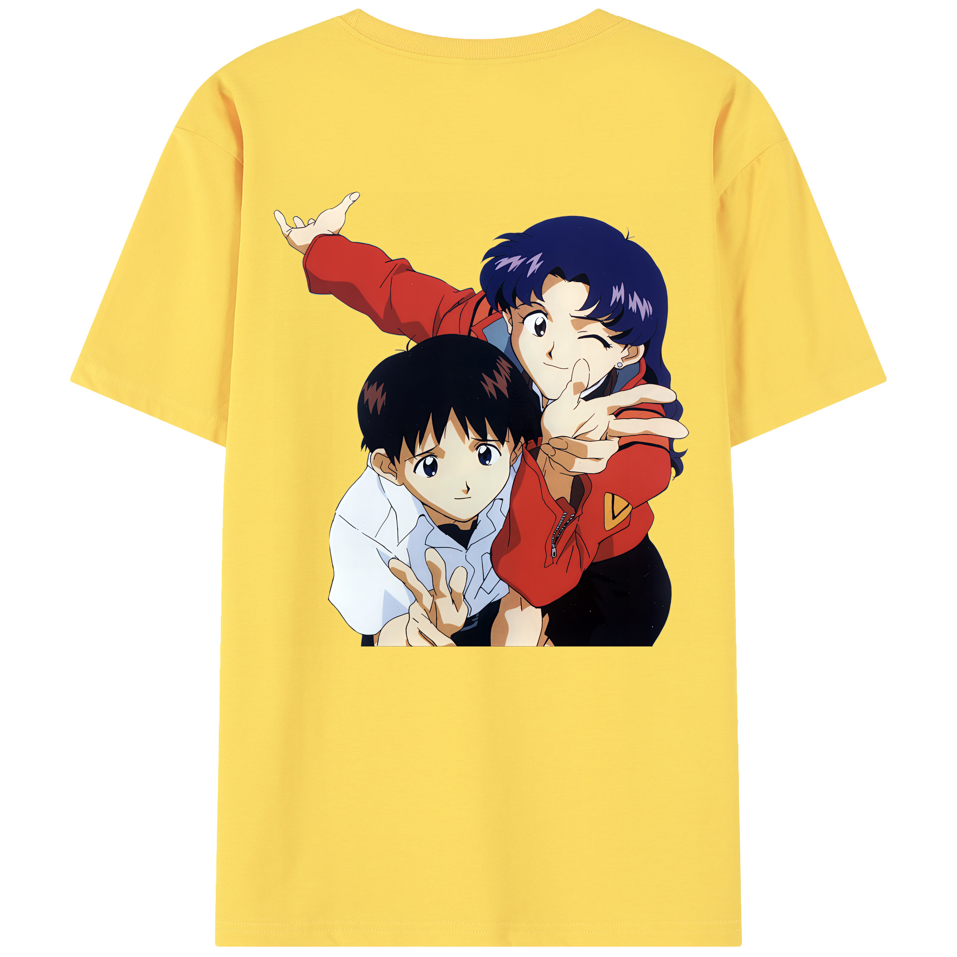 （画像用） EVA 新世紀エヴァンゲリオン 綿100％半袖Tシャツ（背面プリント）