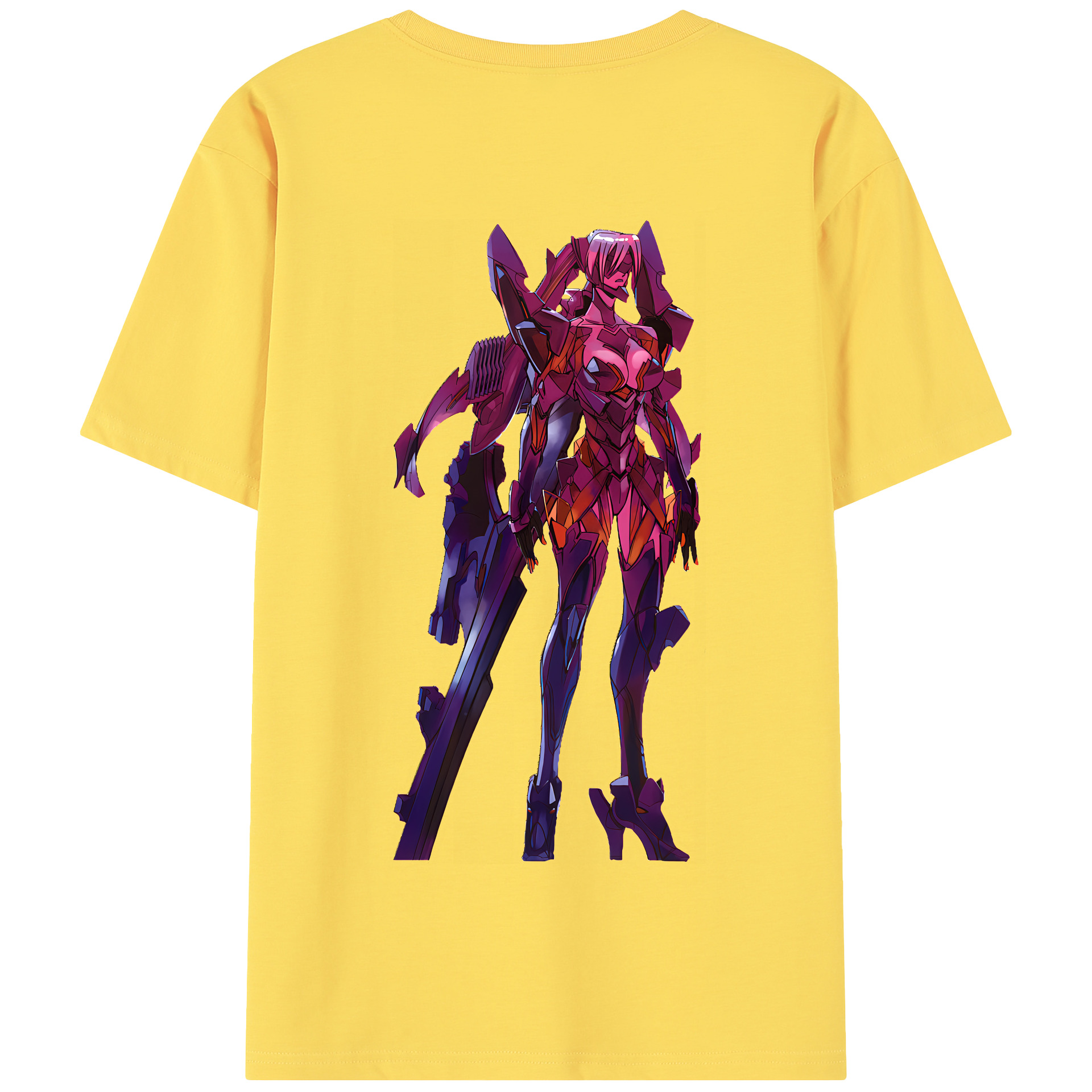 （画像用） EVA 新世紀エヴァンゲリオン 綿100％半袖Tシャツ（背面プリント）