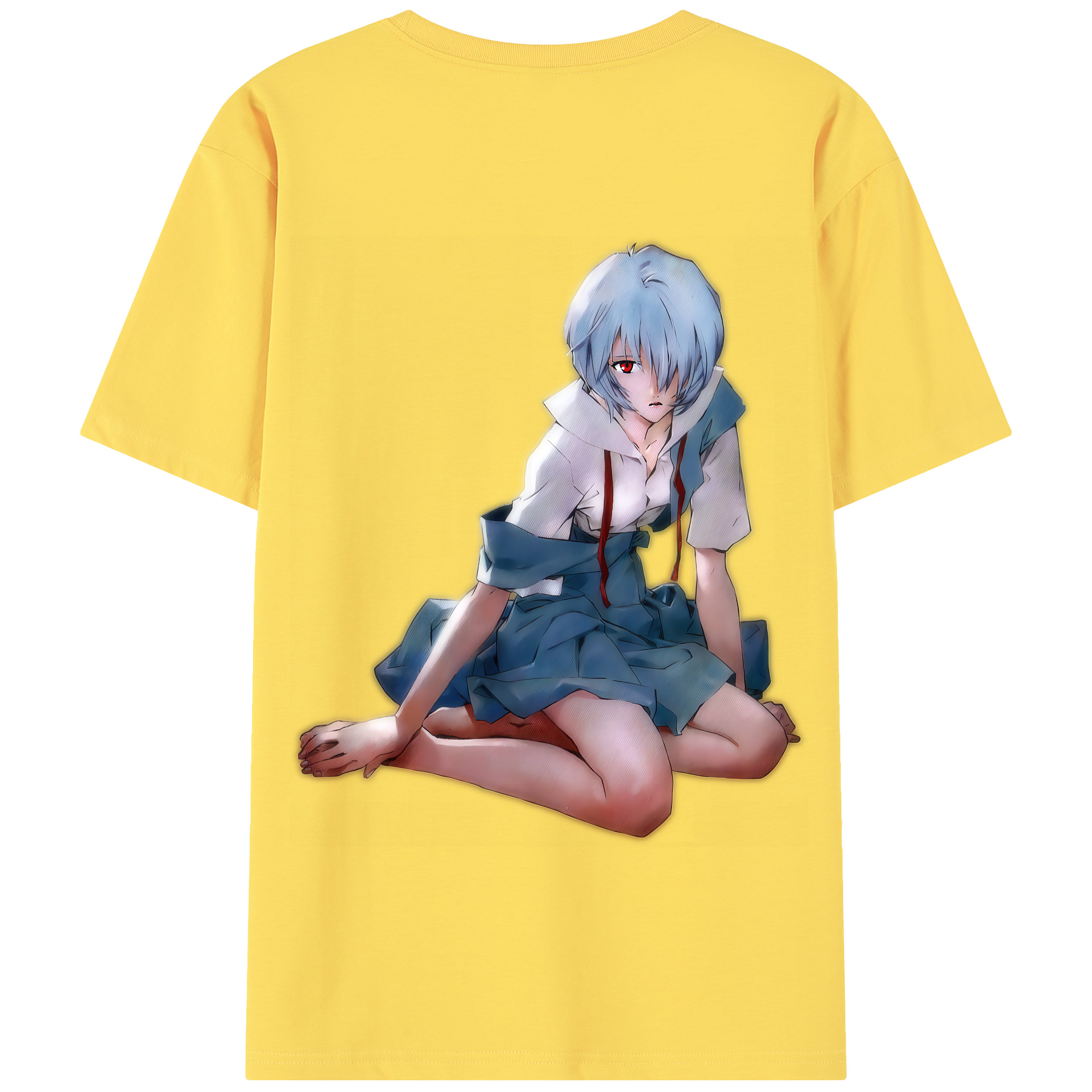 （画像用） EVA 新世紀エヴァンゲリオン 綿100％半袖Tシャツ（背面プリント）