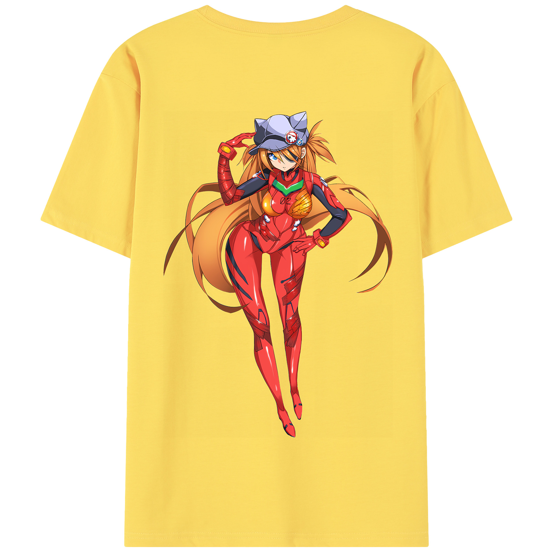 （画像用） EVA 新世紀エヴァンゲリオン 綿100％半袖Tシャツ（背面プリント）