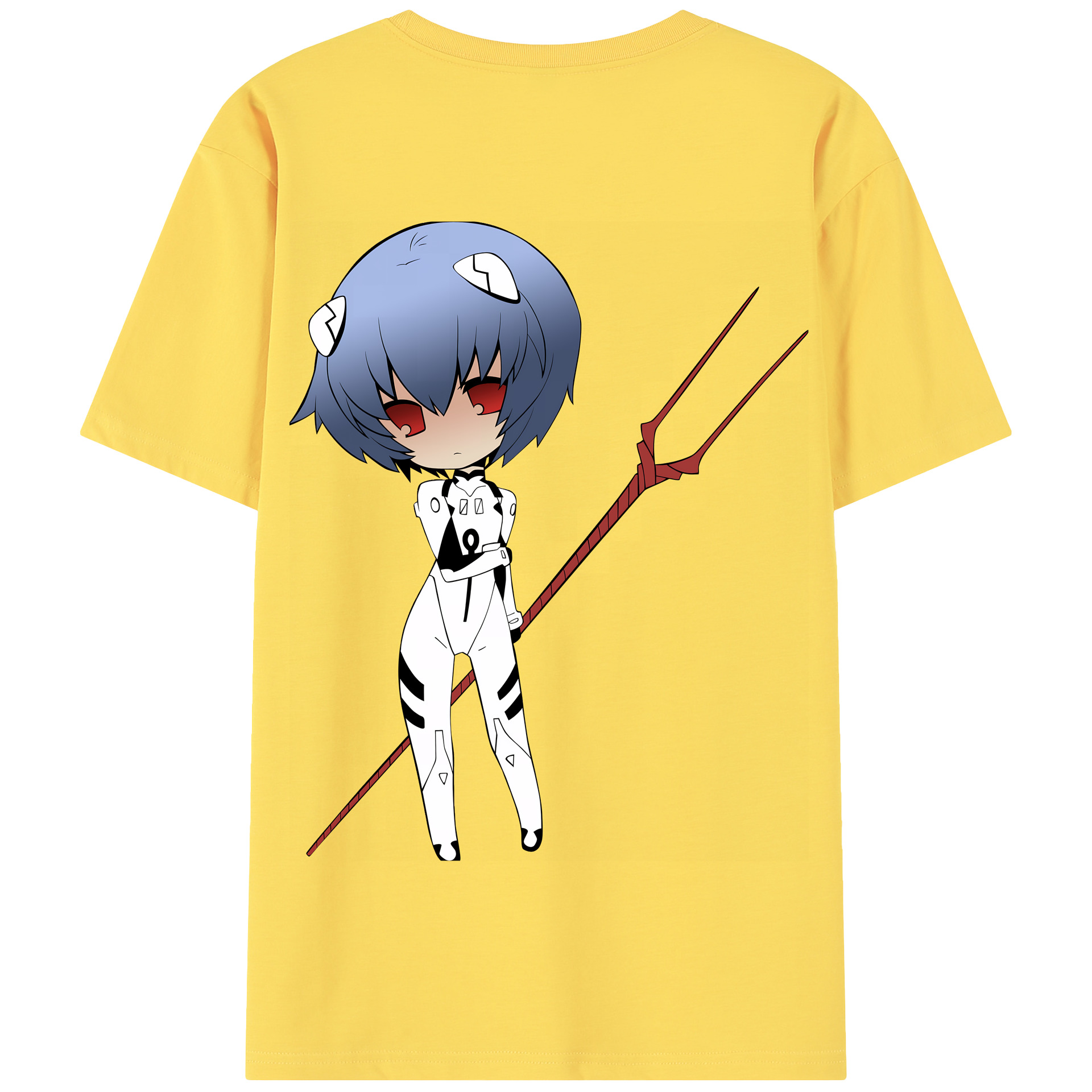 （画像用） EVA 新世紀エヴァンゲリオン 綿100％半袖Tシャツ（背面プリント）