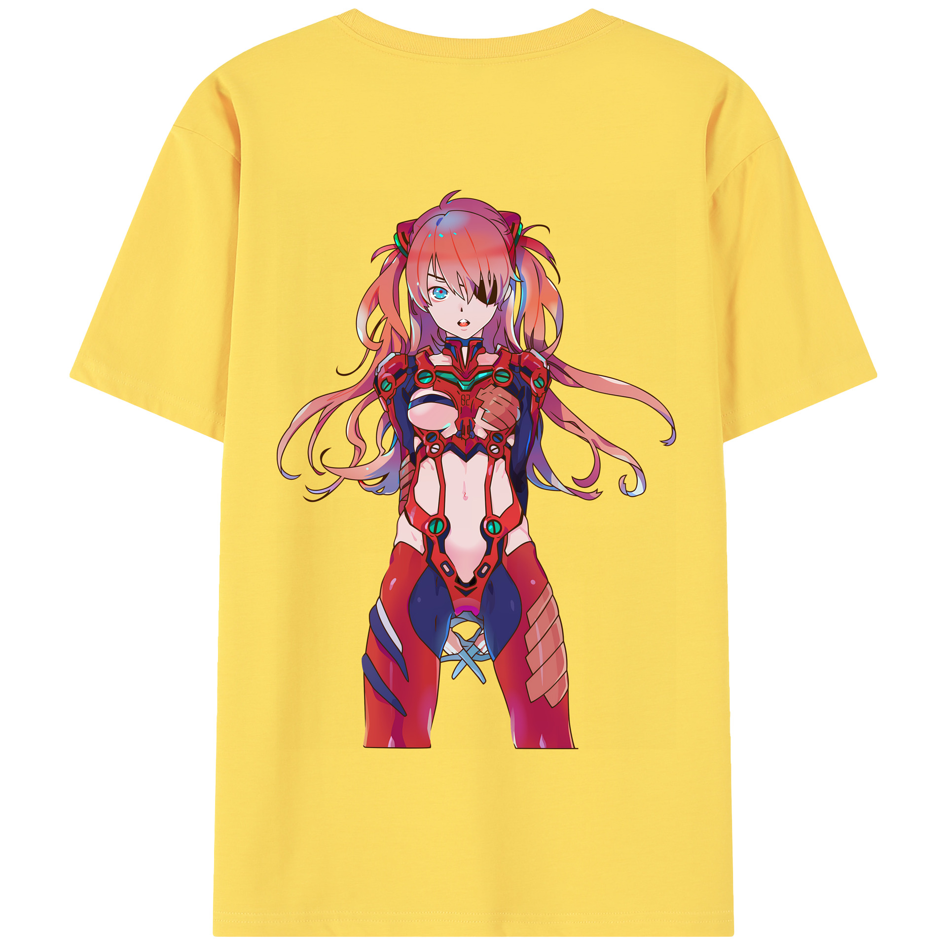 （画像用） EVA 新世紀エヴァンゲリオン 綿100％半袖Tシャツ（背面プリント）