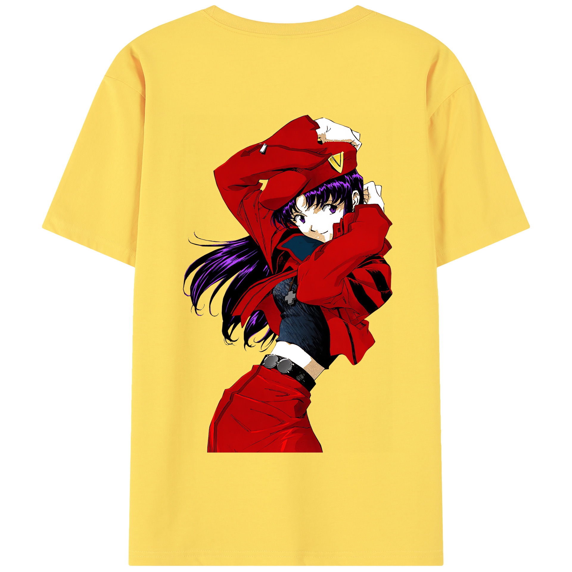（画像用） EVA 新世紀エヴァンゲリオン 綿100％半袖Tシャツ（背面プリント）