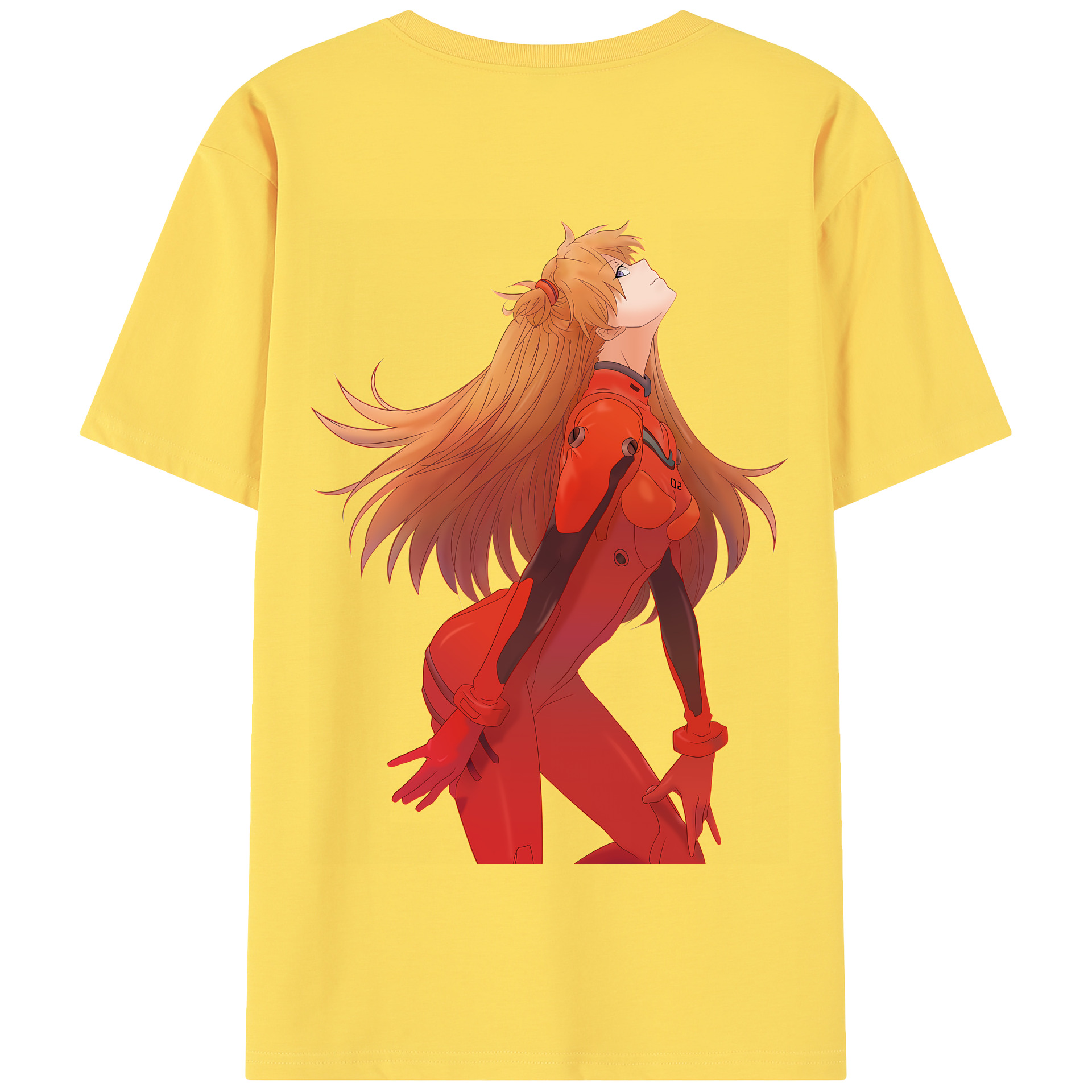 （画像用） EVA 新世紀エヴァンゲリオン 綿100％半袖Tシャツ（背面プリント）