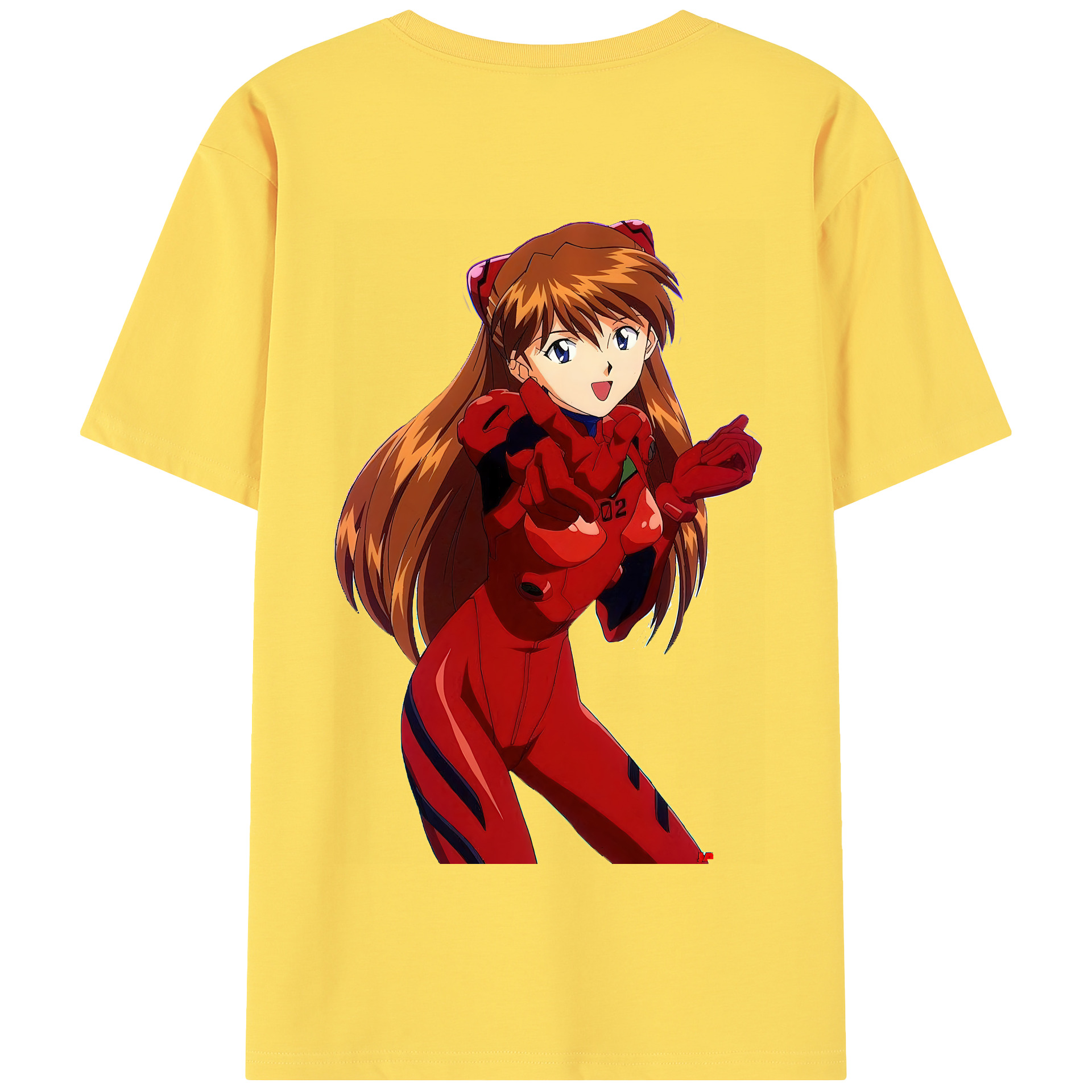 （画像用） EVA 新世紀エヴァンゲリオン 綿100％半袖Tシャツ（背面プリント）