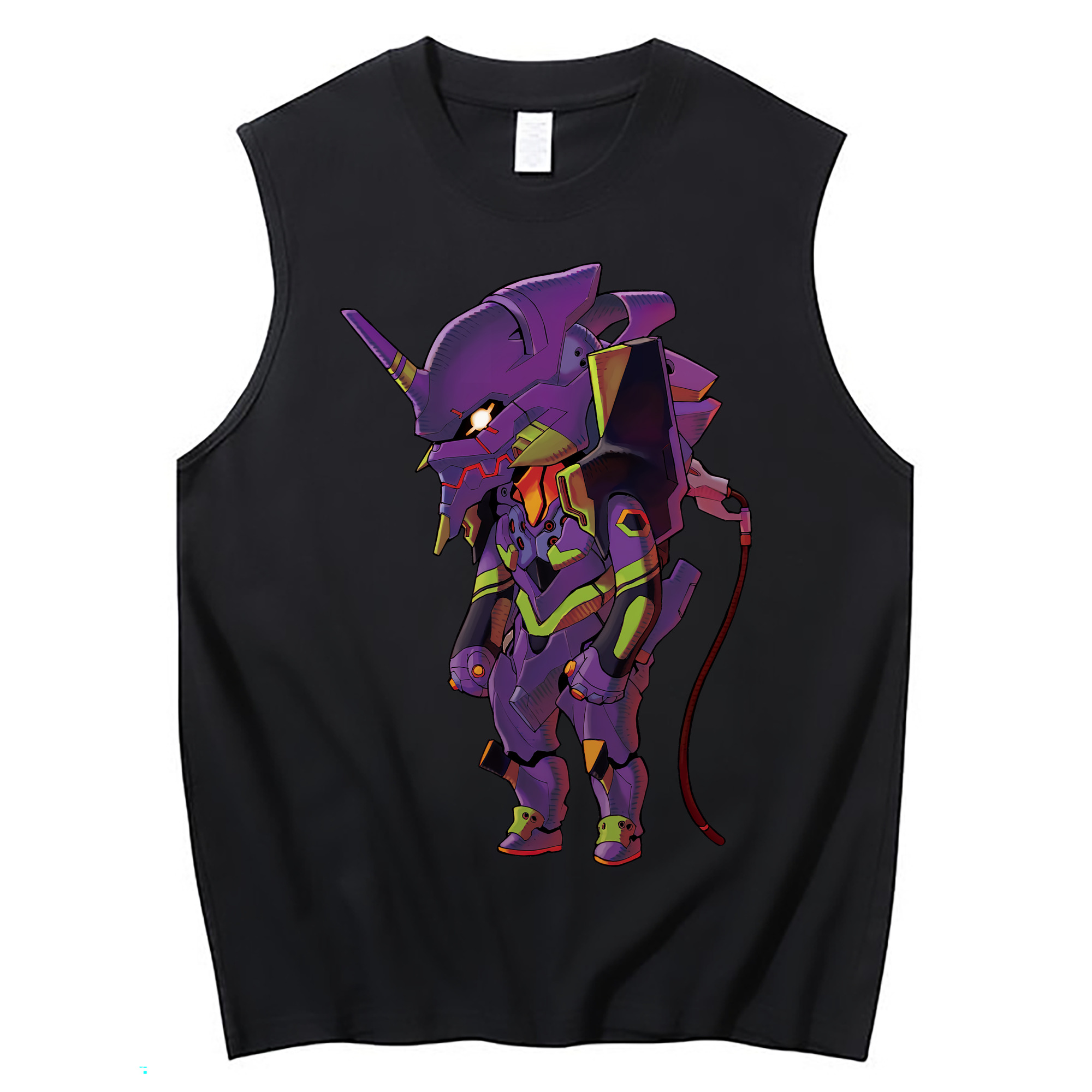 （画像用） EVA 新世紀エヴァンゲリオン コットン100％タンクトップ（フロントプリント）