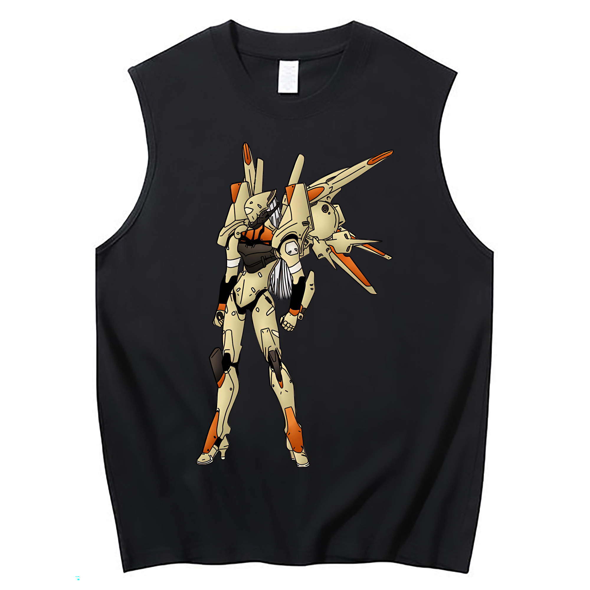 （画像用） EVA 新世紀エヴァンゲリオン コットン100％タンクトップ（フロントプリント）