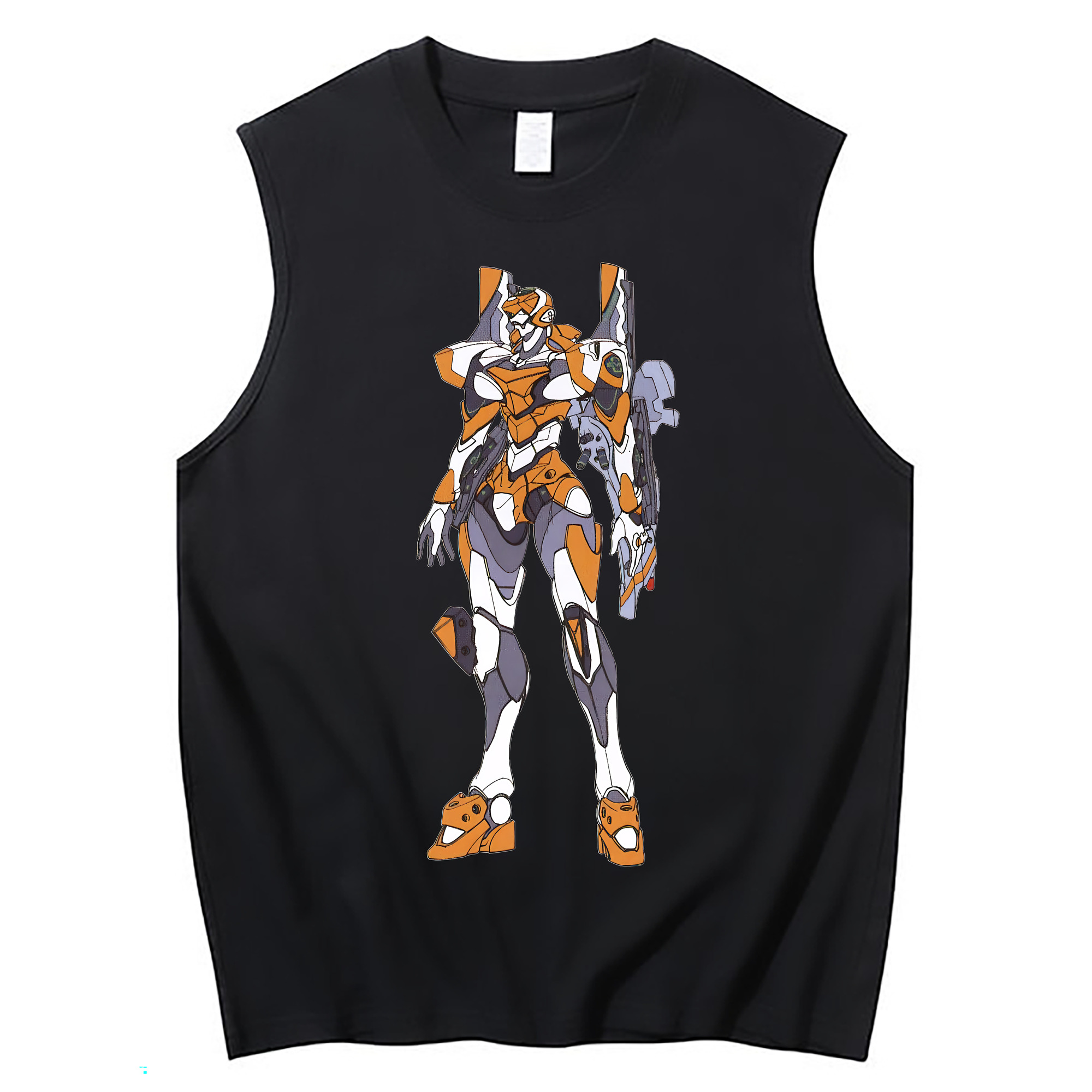 （画像用） EVA 新世紀エヴァンゲリオン コットン100％タンクトップ（フロントプリント）